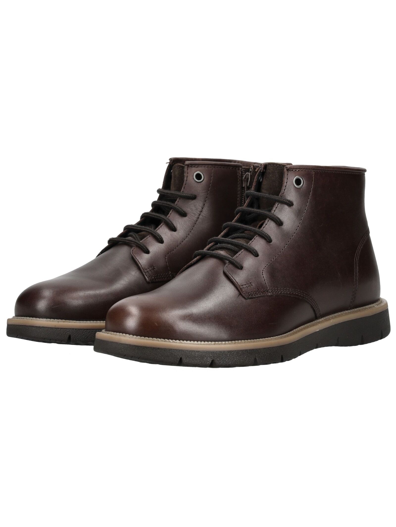 Geox Schnürstiefelette »Geox Stiefelette Leder/Textil«