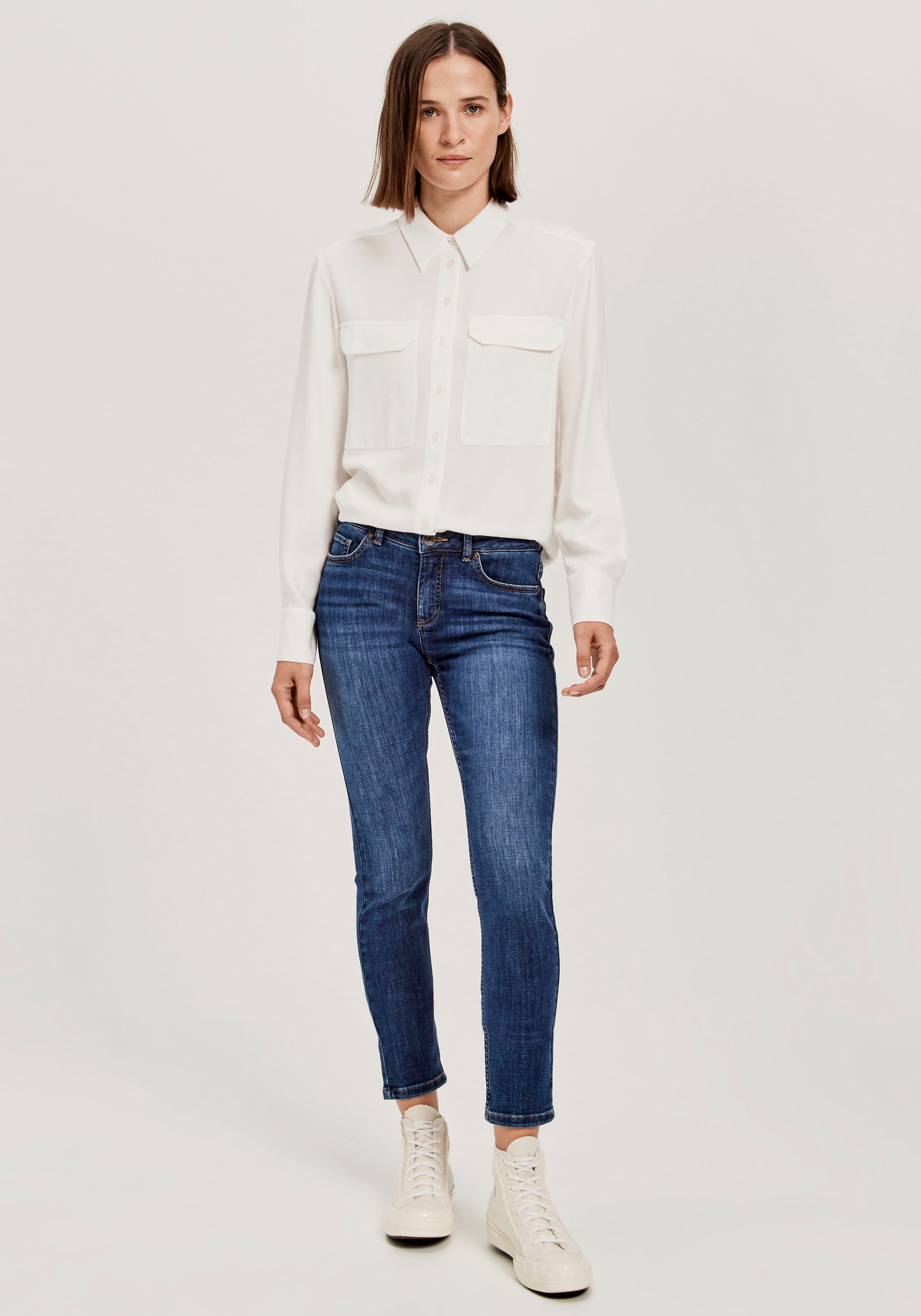 OPUS Skinny-fit-Jeans »Elma«, in 7/8-Länge