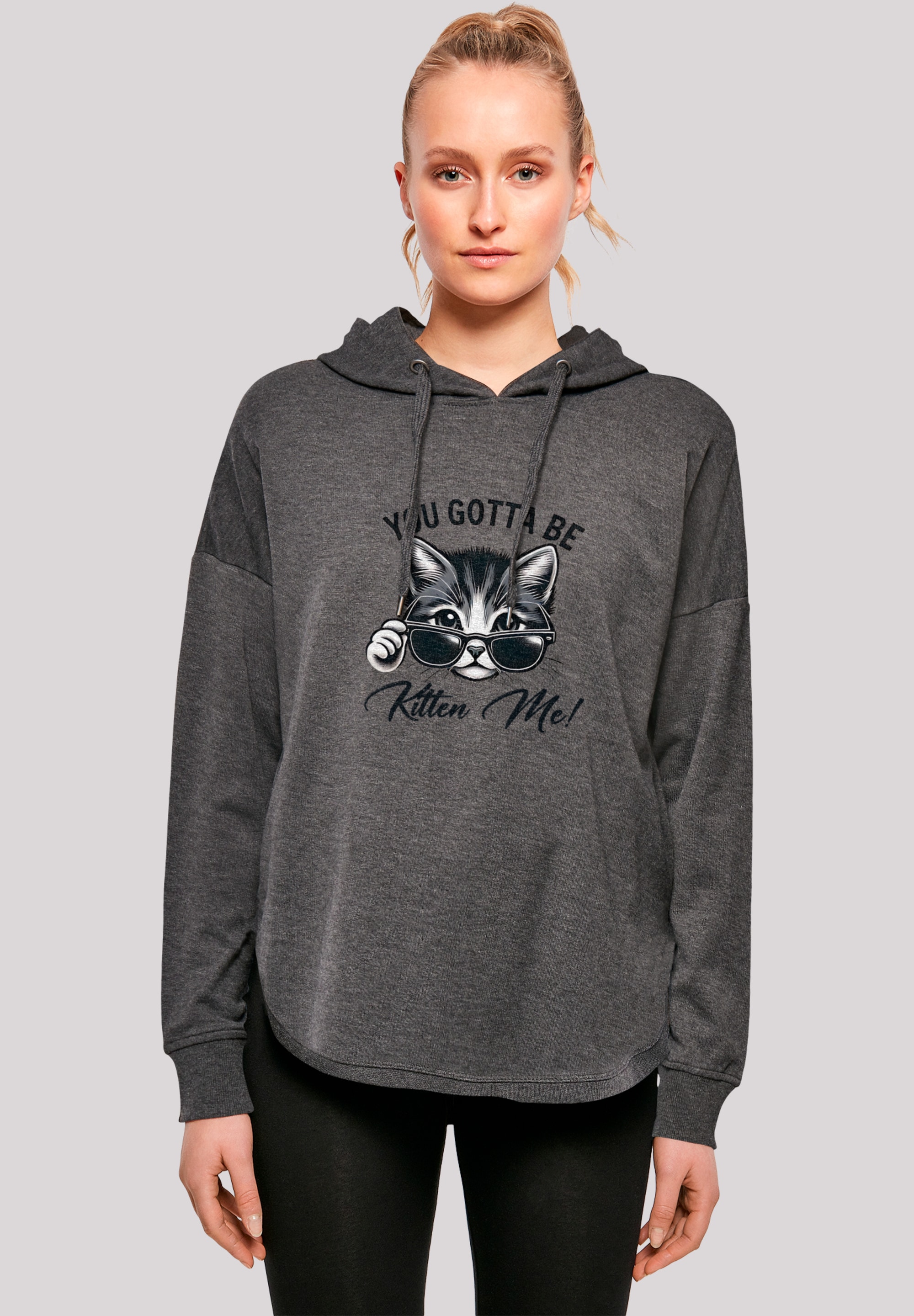 F4NT4STIC Kapuzenpullover "Kätzchen You Gotta Be Kitten Me", Premium Qualit günstig online kaufen