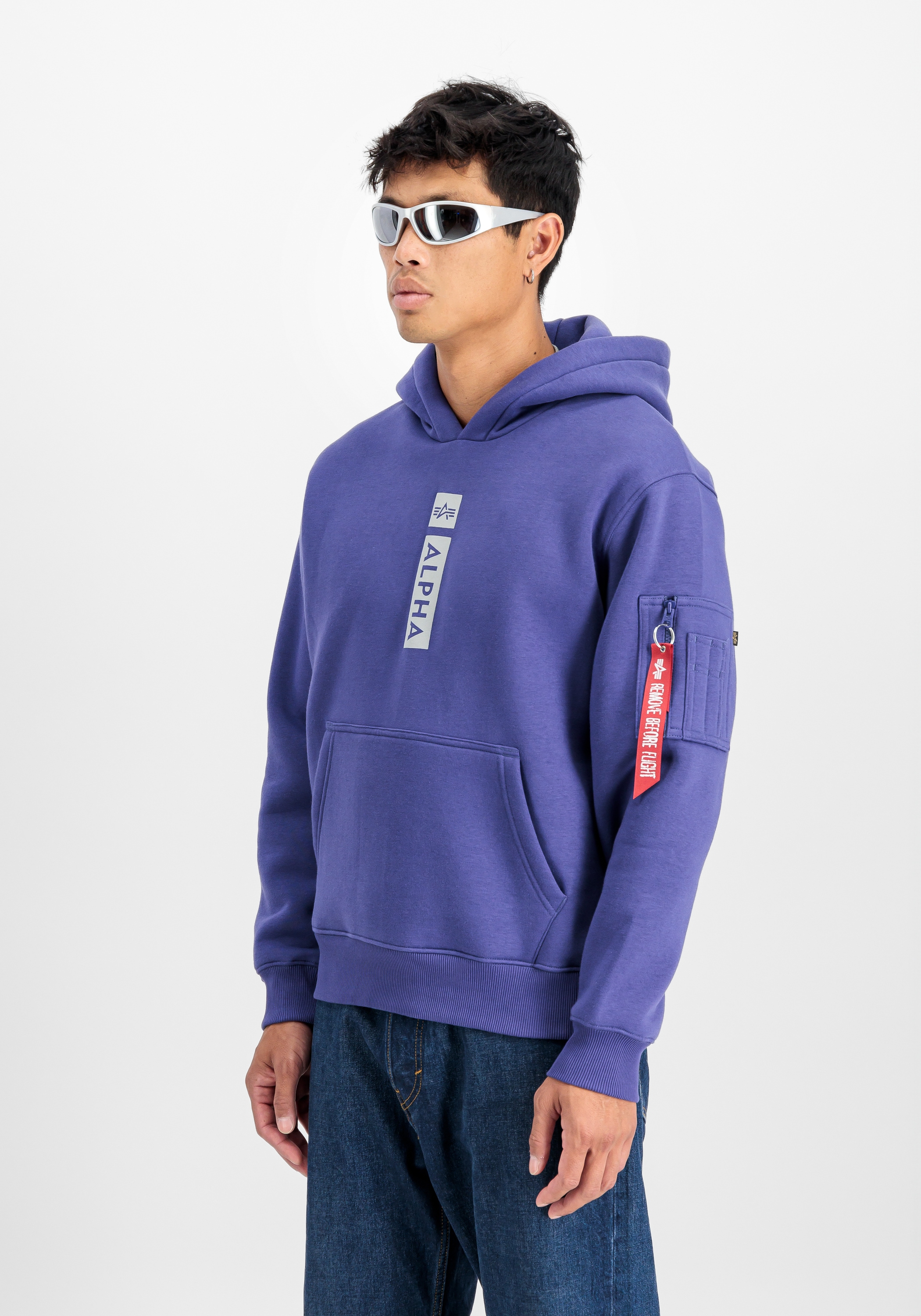 Alpha Industries Hoodie »Alpha Industries Men - Hoodies Alpha Puff Print Hoodie«