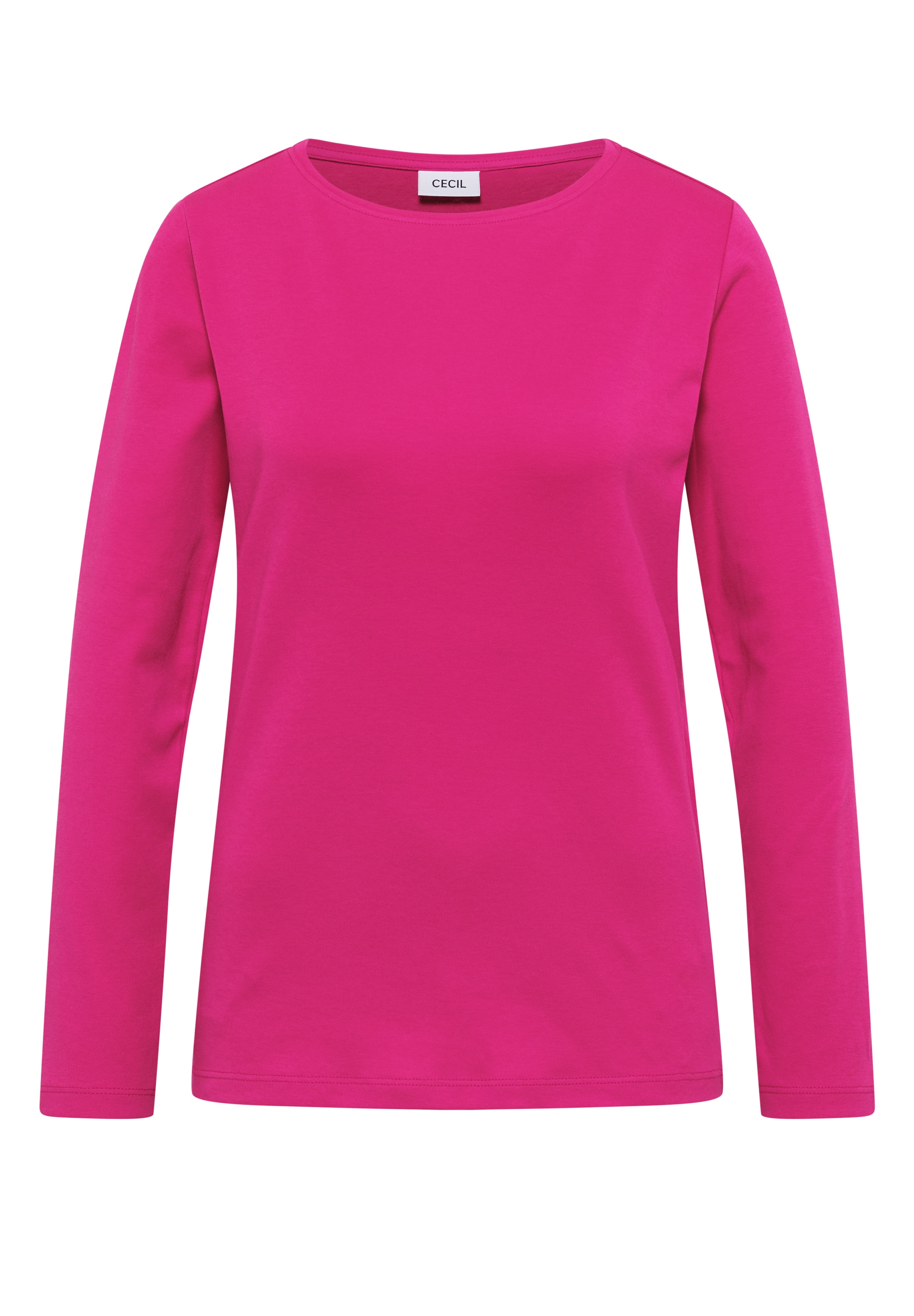 Cecil Langarmshirt aus reiner Baumwolle