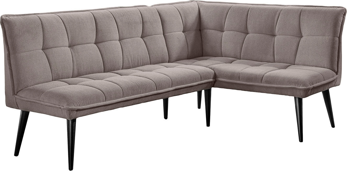 exxpo - sofa fashion Eckbank »Mocca Essbank, Sitzbank« hoher Sitzkomfort, bequem und elegant, hochwertige Detailverarbeitung