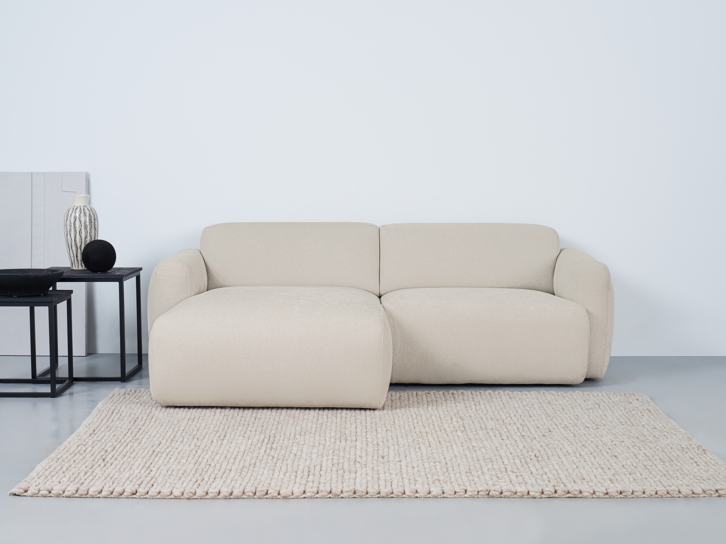 Home affaire Ecksofa "Myrland Kompaktsofa" Breite 232 cm, Chenille, Easy Cl günstig online kaufen