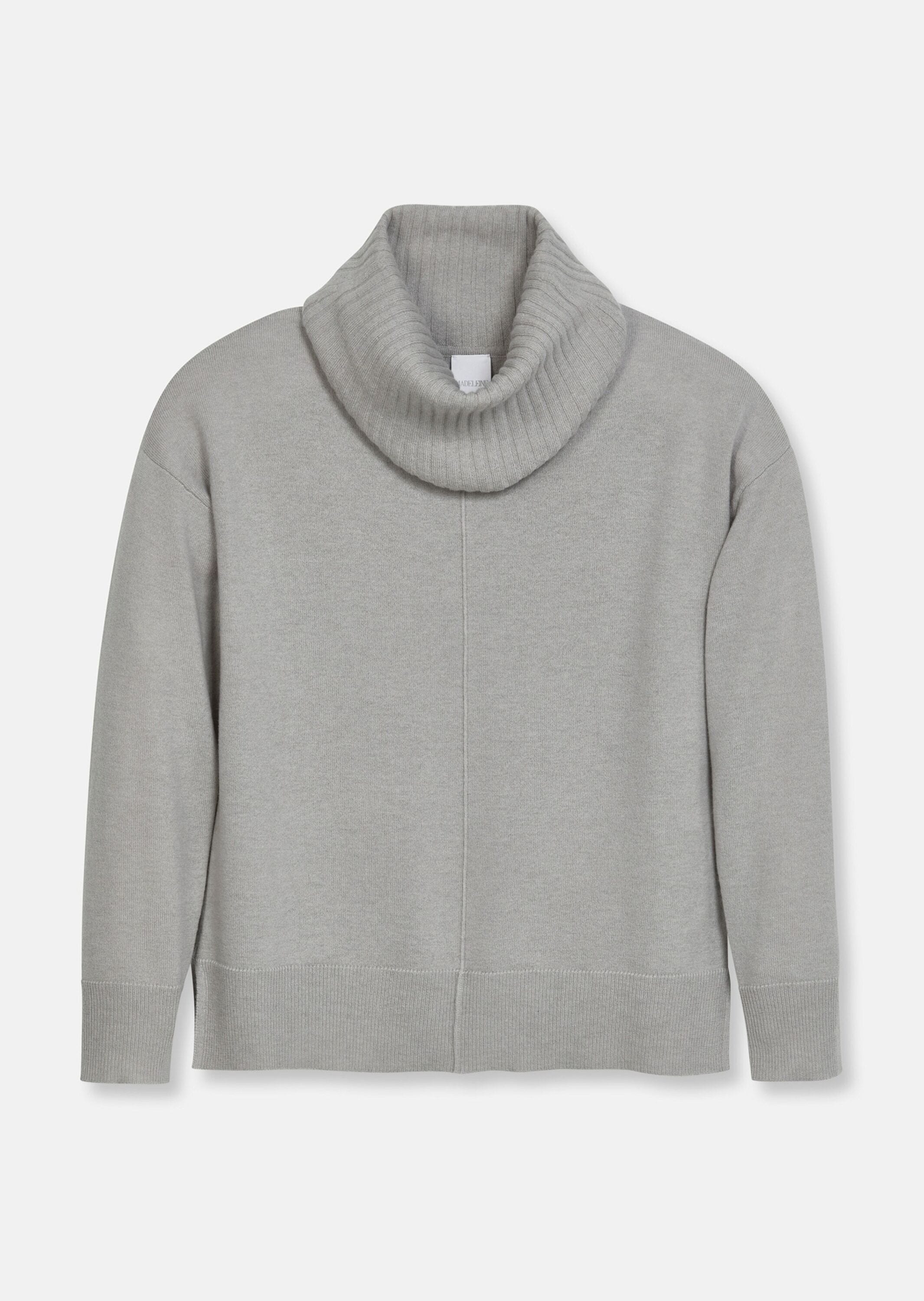 MADELEINE Longpullover "Pullover Pullover mit großem Capuchon-Kragen" günstig online kaufen
