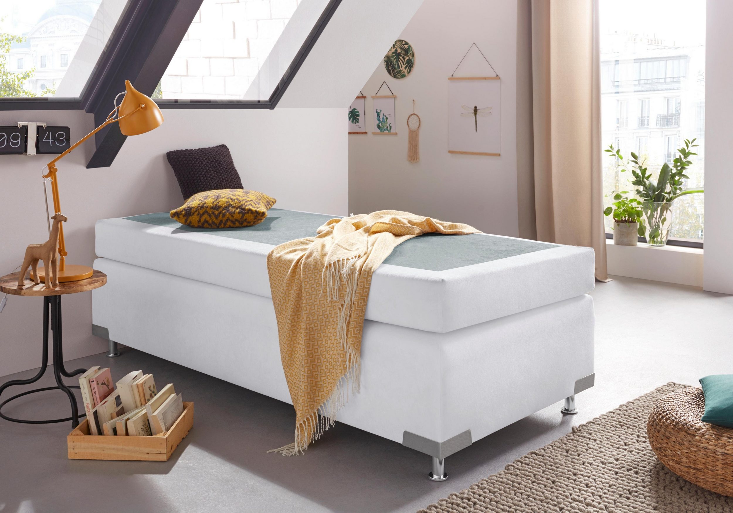 Thumbnail - Westfalia Schlafkomfort Boxspringbett "Holland", ohne Kopfteil, frei im Raum stellbar