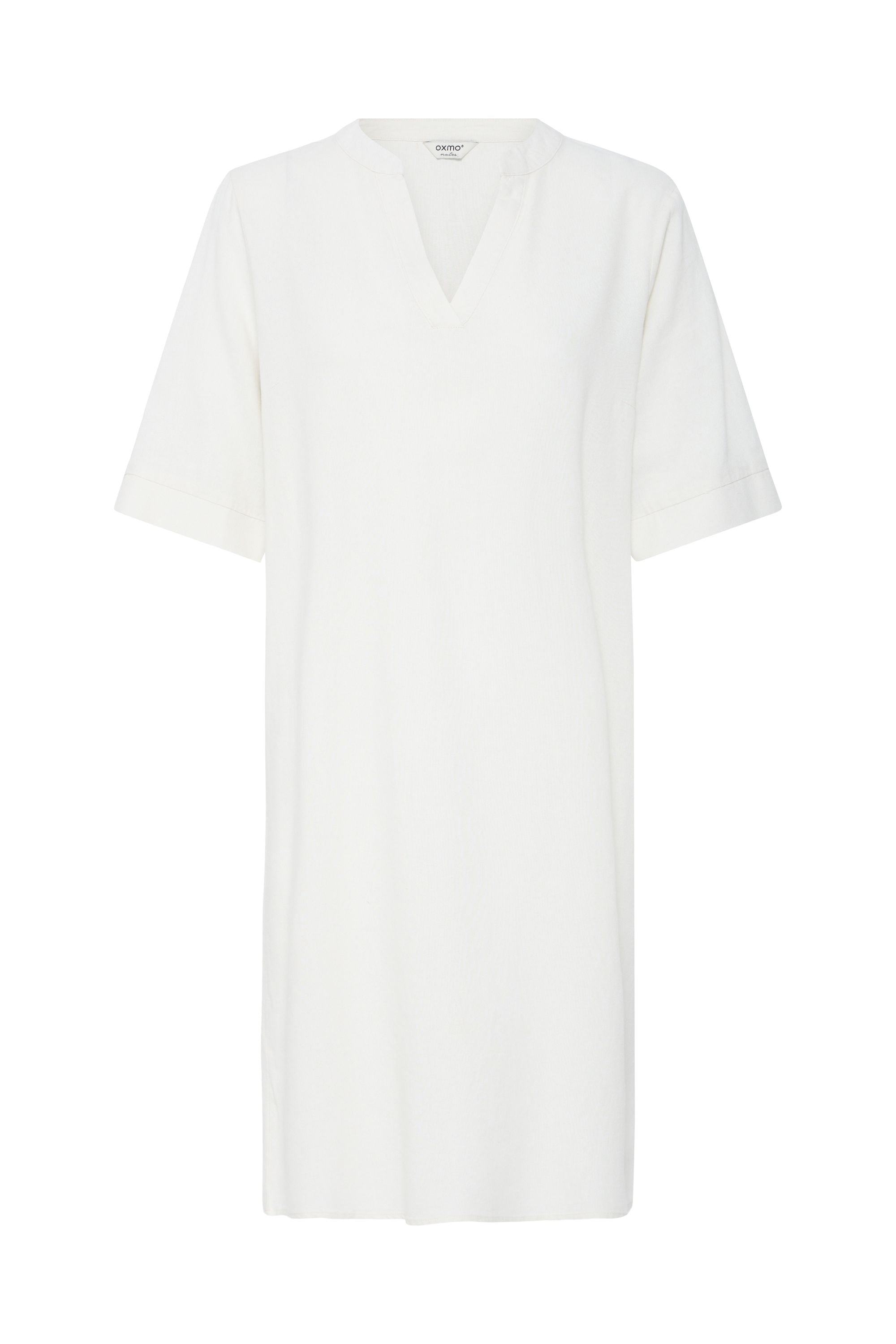 OXMO Minikleid "Minikleid OXNInna Linen Mix"