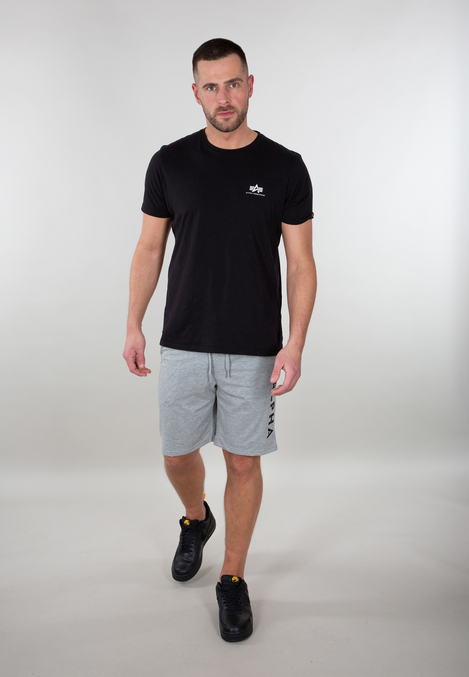 Alpha Industries Sweatshorts »Alpha Industries Men Pants &amp; Shorts Alpha Jersey Short« JN10746