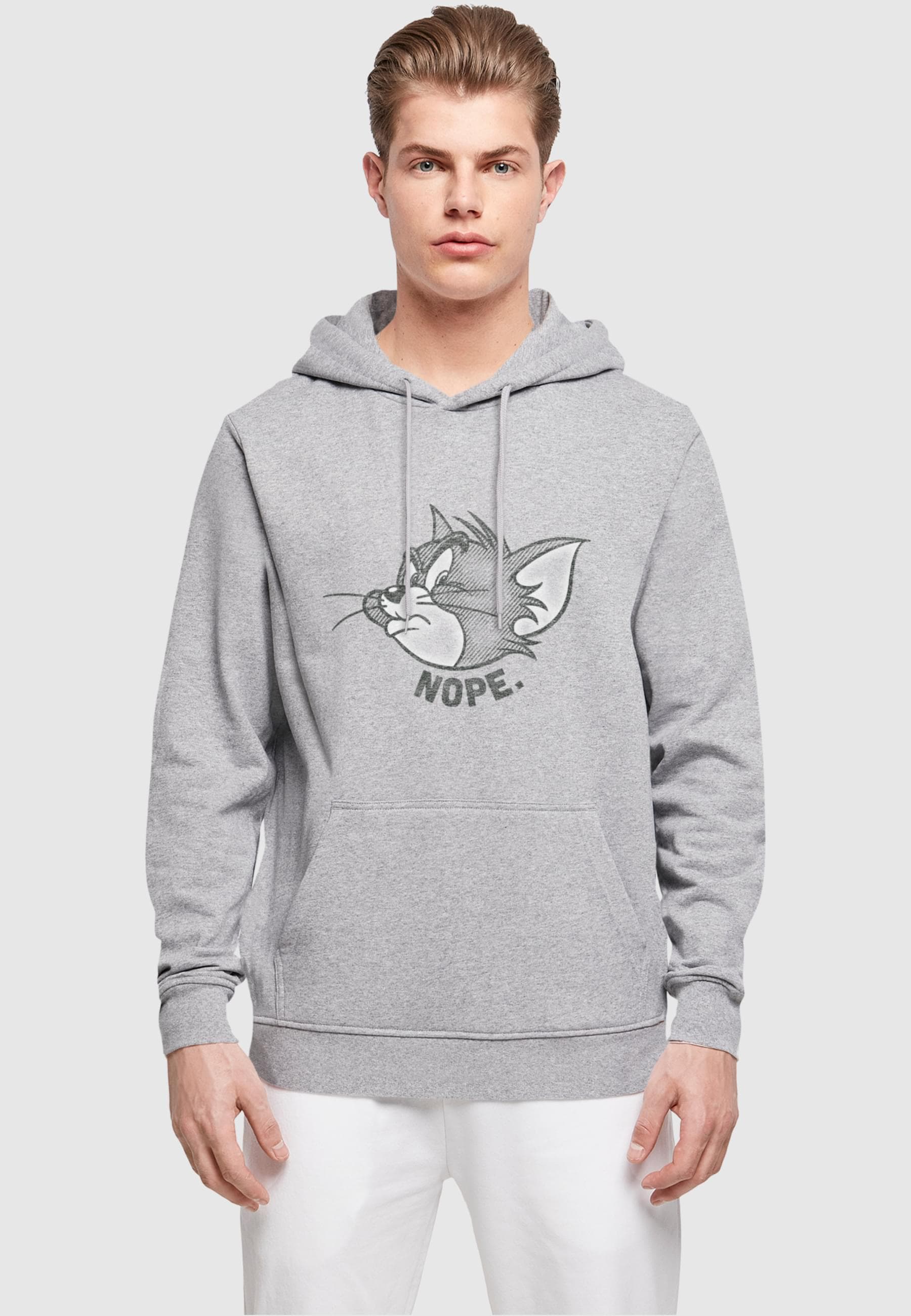 ABSOLUTE CULT Kapuzensweatshirt »ABSOLUTE CULT Herren Tom and Jerry - Nope Basic Hoody«, (1 tlg.)