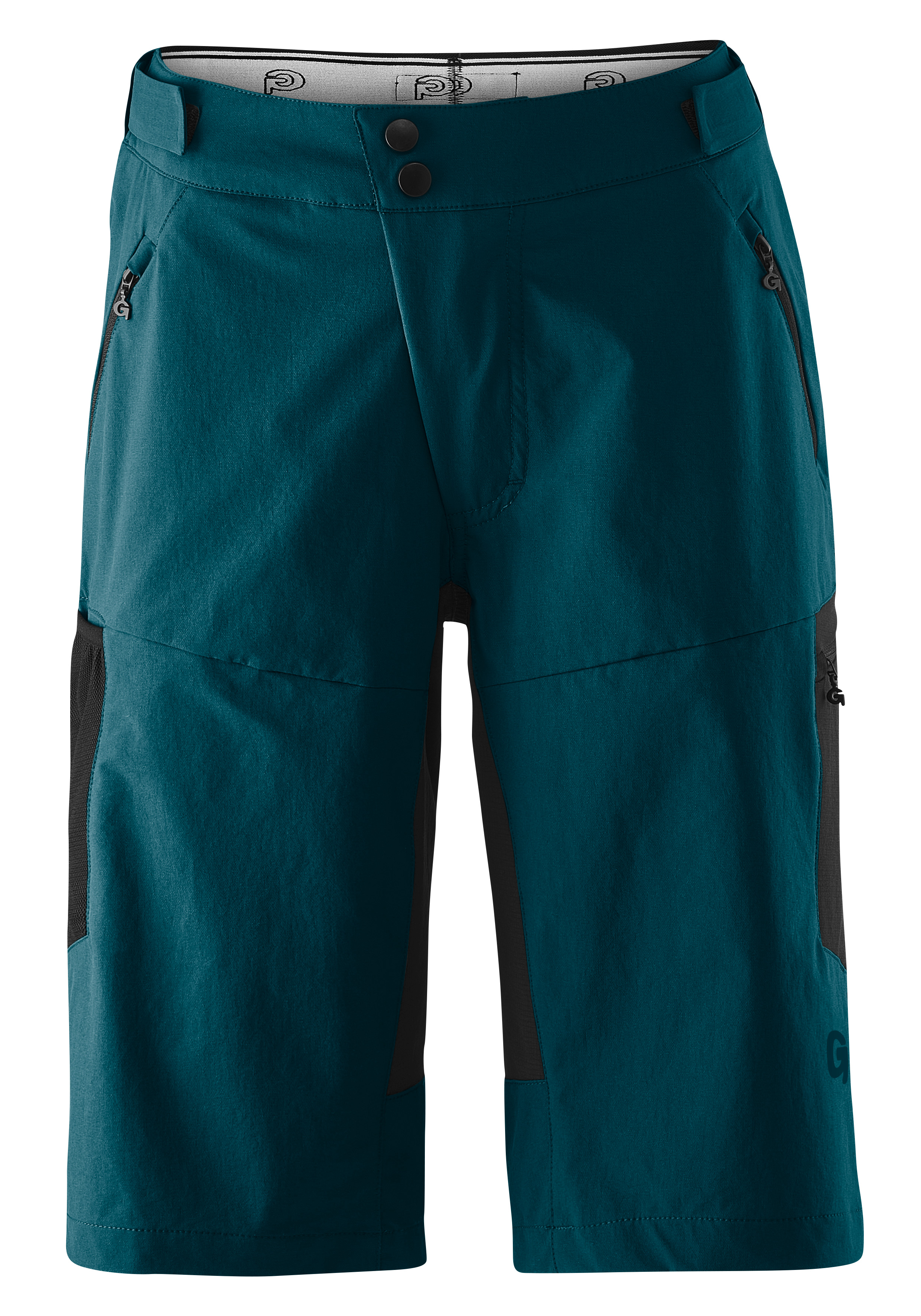 Gonso Radhose "CASINA" Aufgesetzte Packing-Taschen, strapazierfähig und leicht