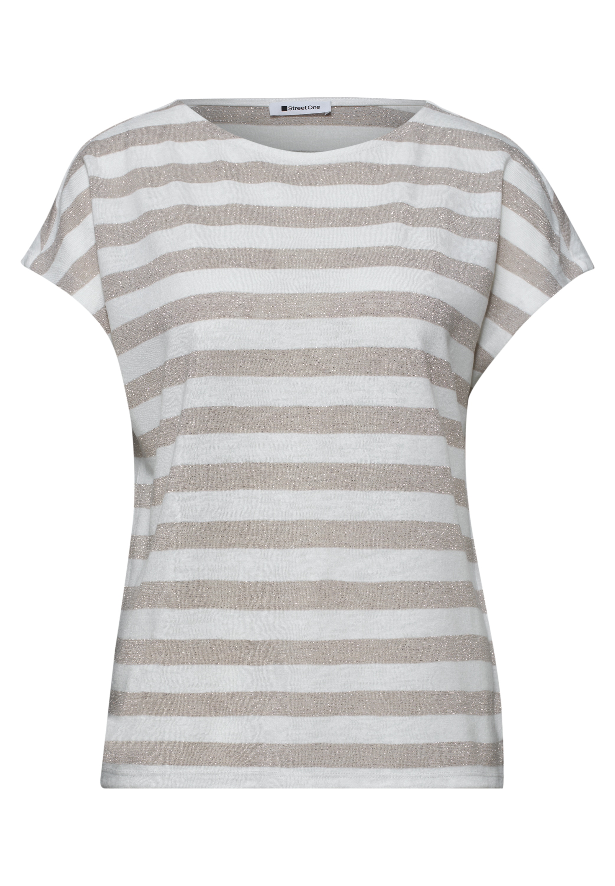 STREET ONE T-Shirt mit Glitzer-Details