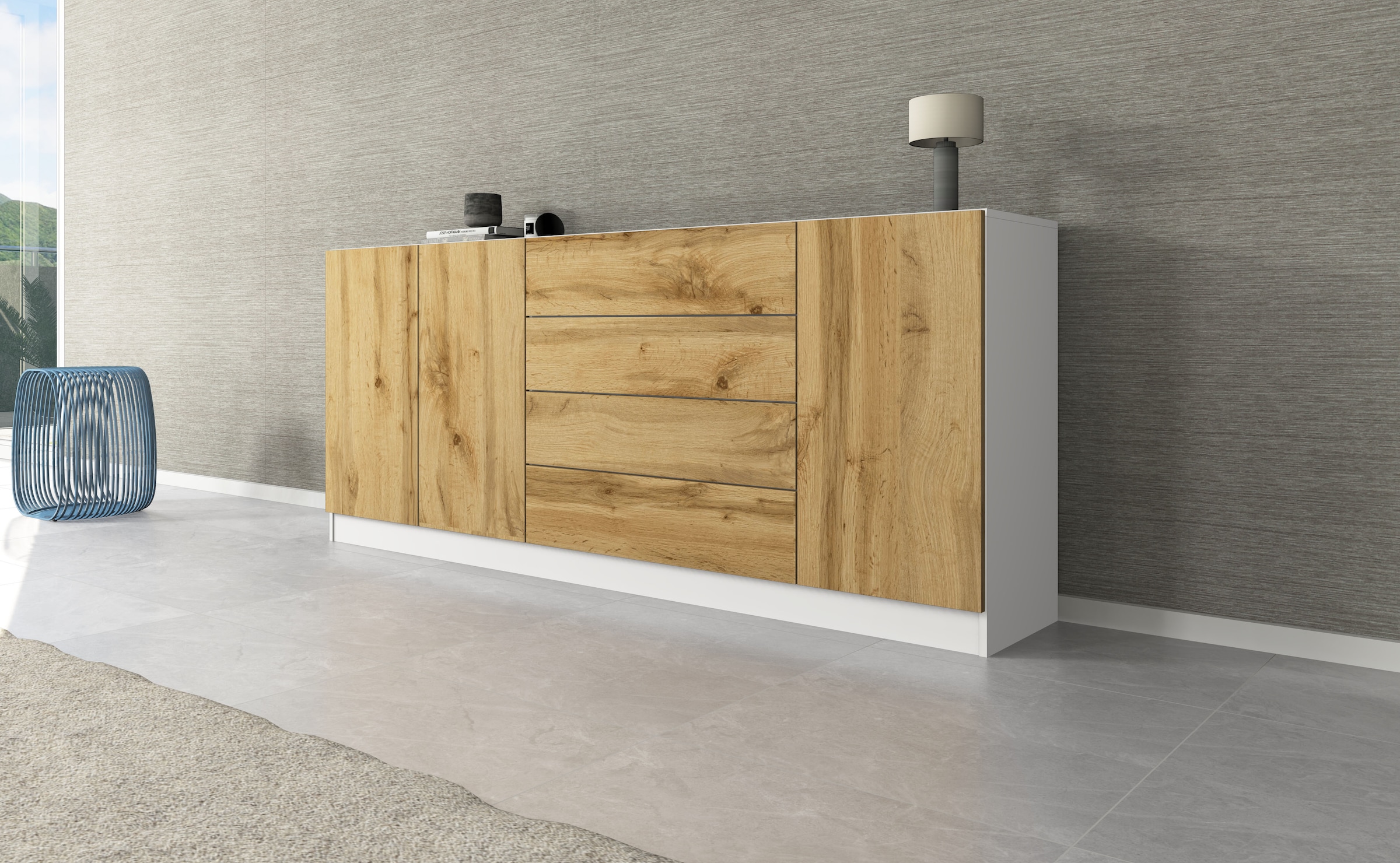 borchardt Möbel Sideboard »Vaasa«, Breite 190 cm