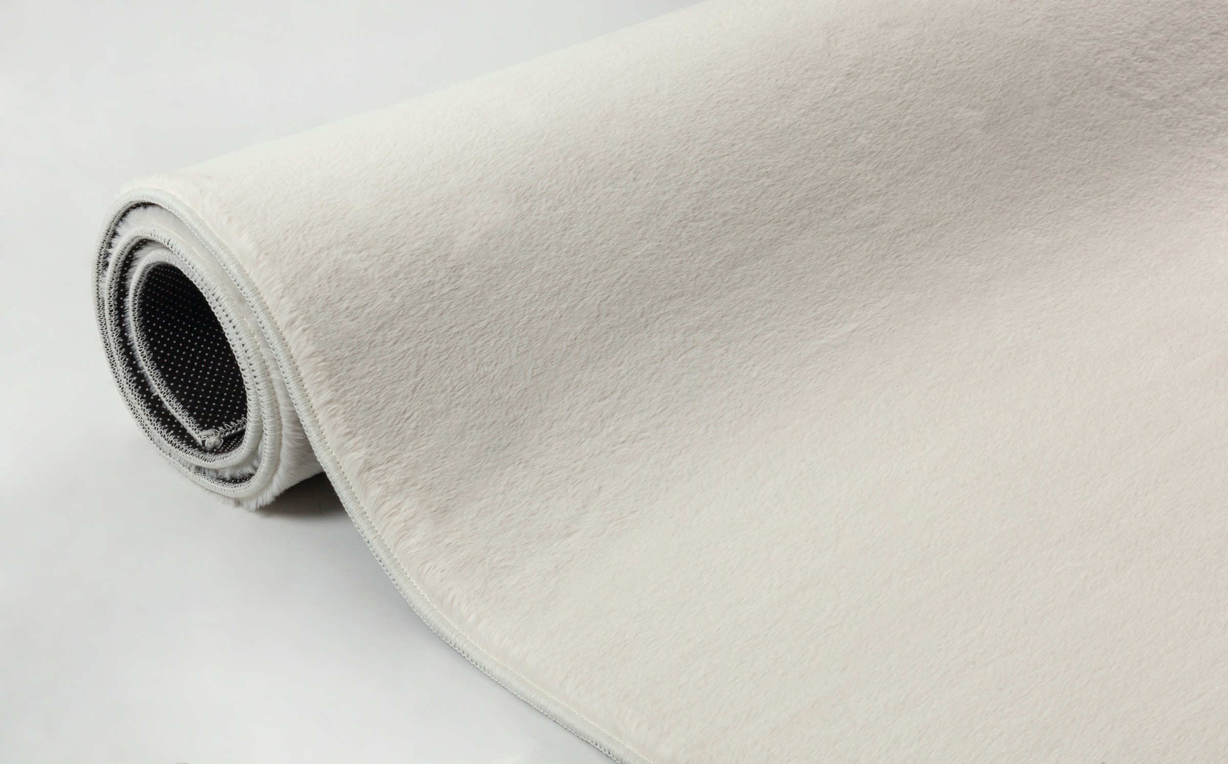 merinos Teppich »Focus 47«, rund, 11 mm Höhe, Fellteppich, weich und elegant, Wohnzimmer, Schlafzimmer