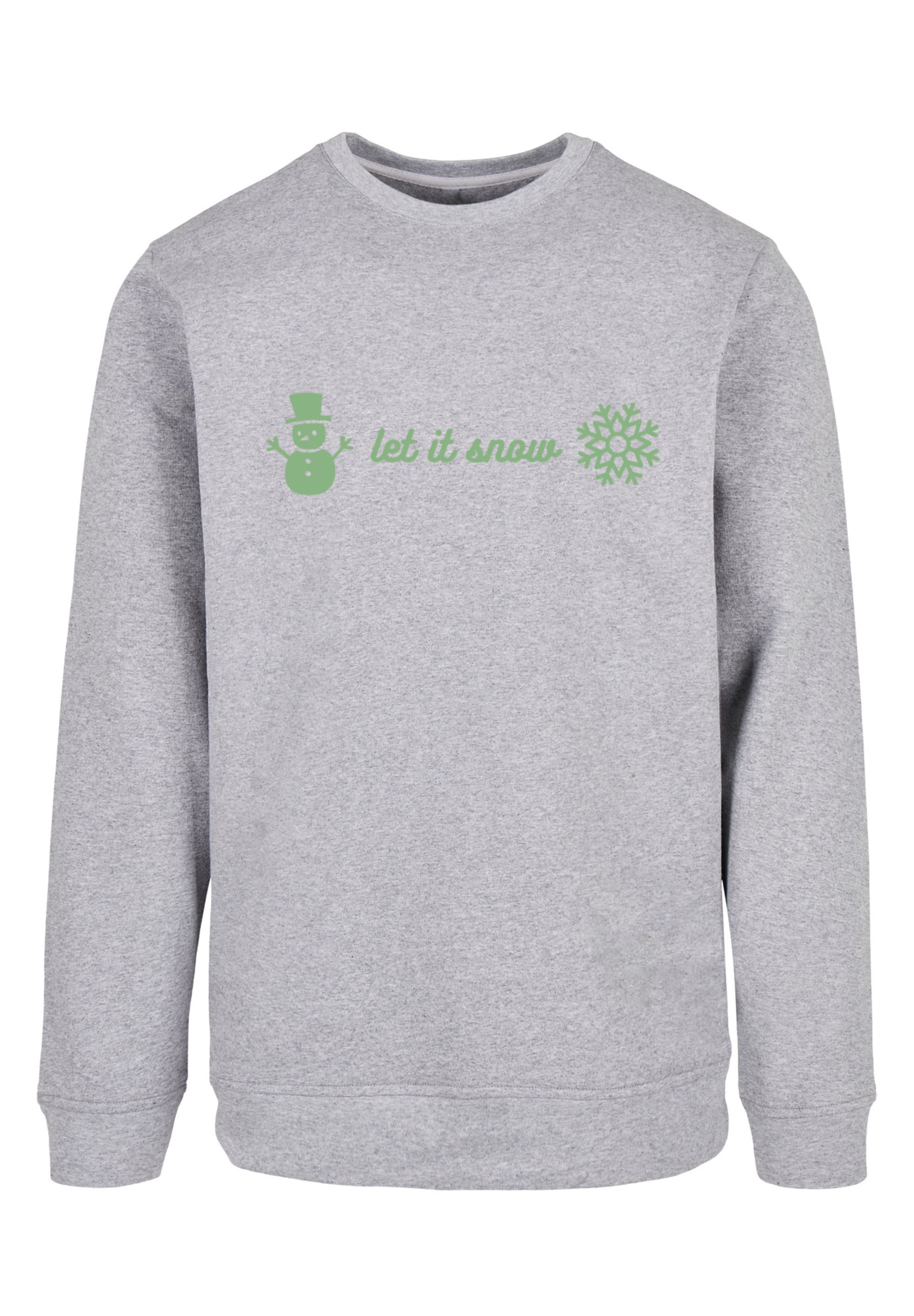 F4NT4STIC Kapuzenpullover »Let It Snow Weihnachten«, Print