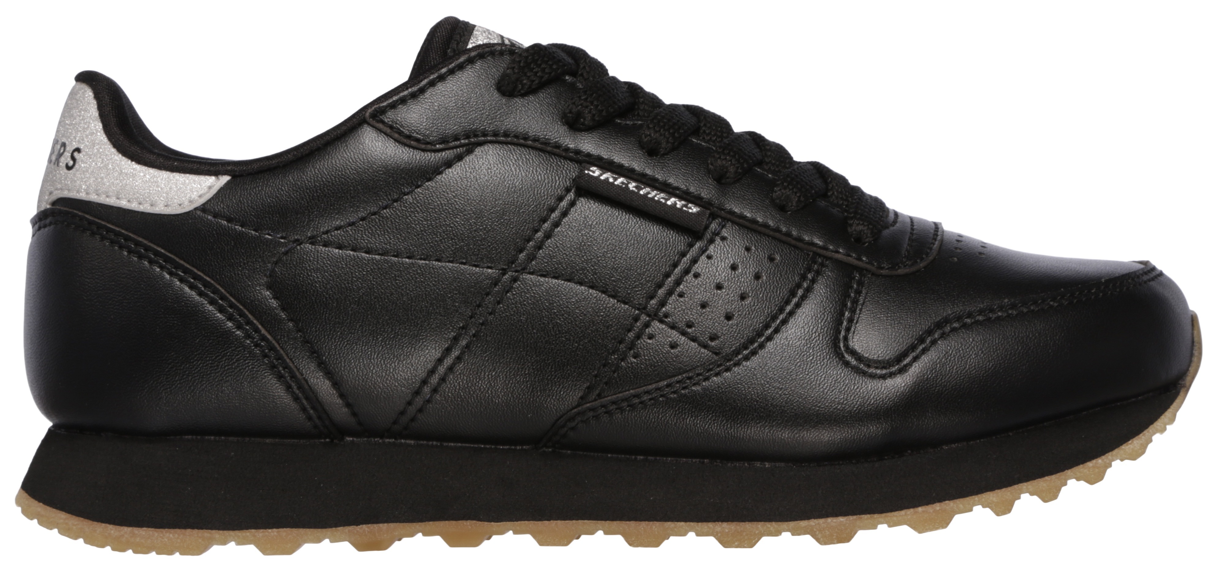 Thumbnail - Skechers Sneaker "OG 85 - OLD SCHOOL COOL vegan", Freizeitschuh, Halbschuh, Schnürschuhmit Glitzer