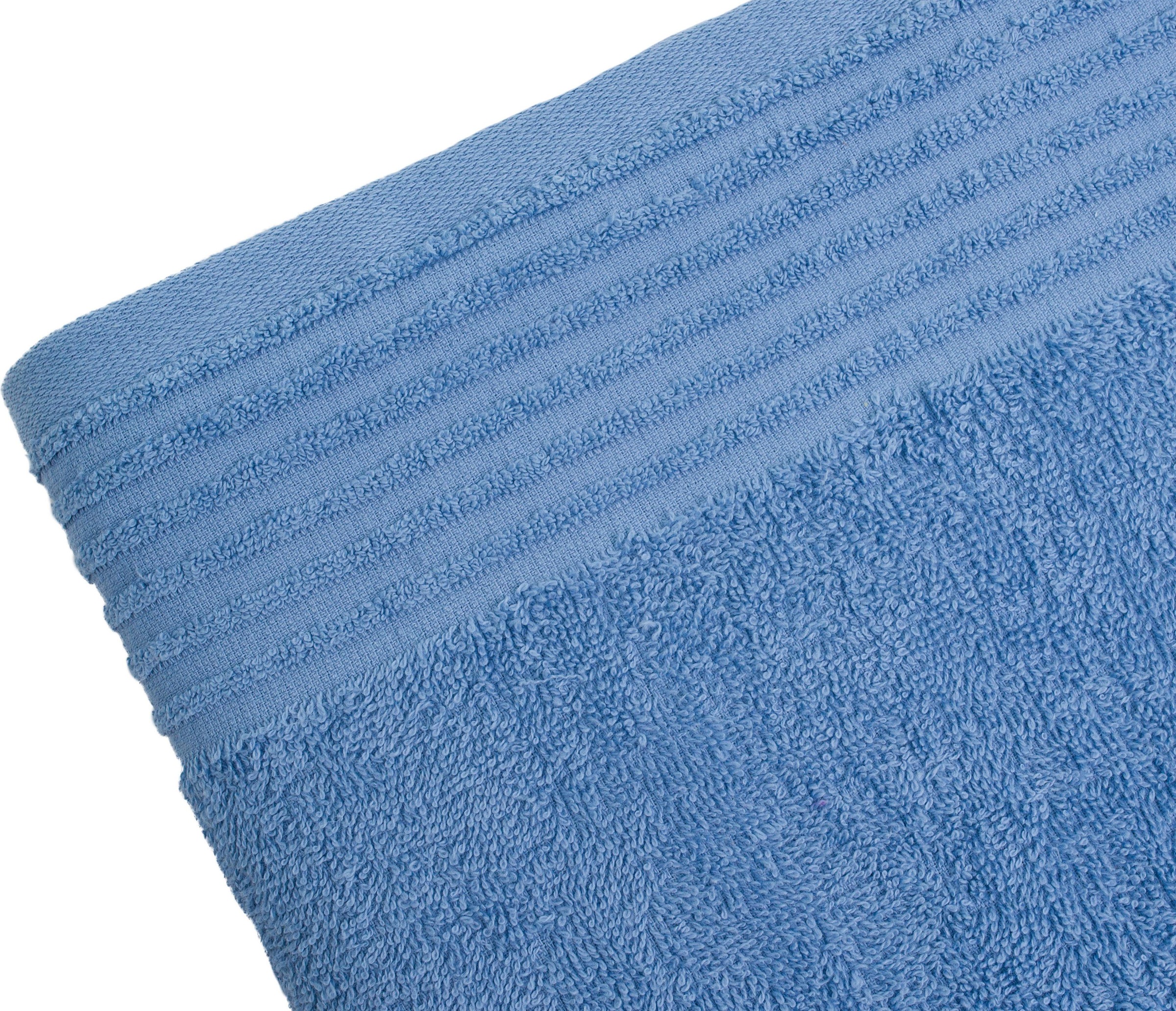 Gözze Duschtuch "Hanna" moderne Uni Farben, mit strukturierter Bordüre, rei günstig online kaufen