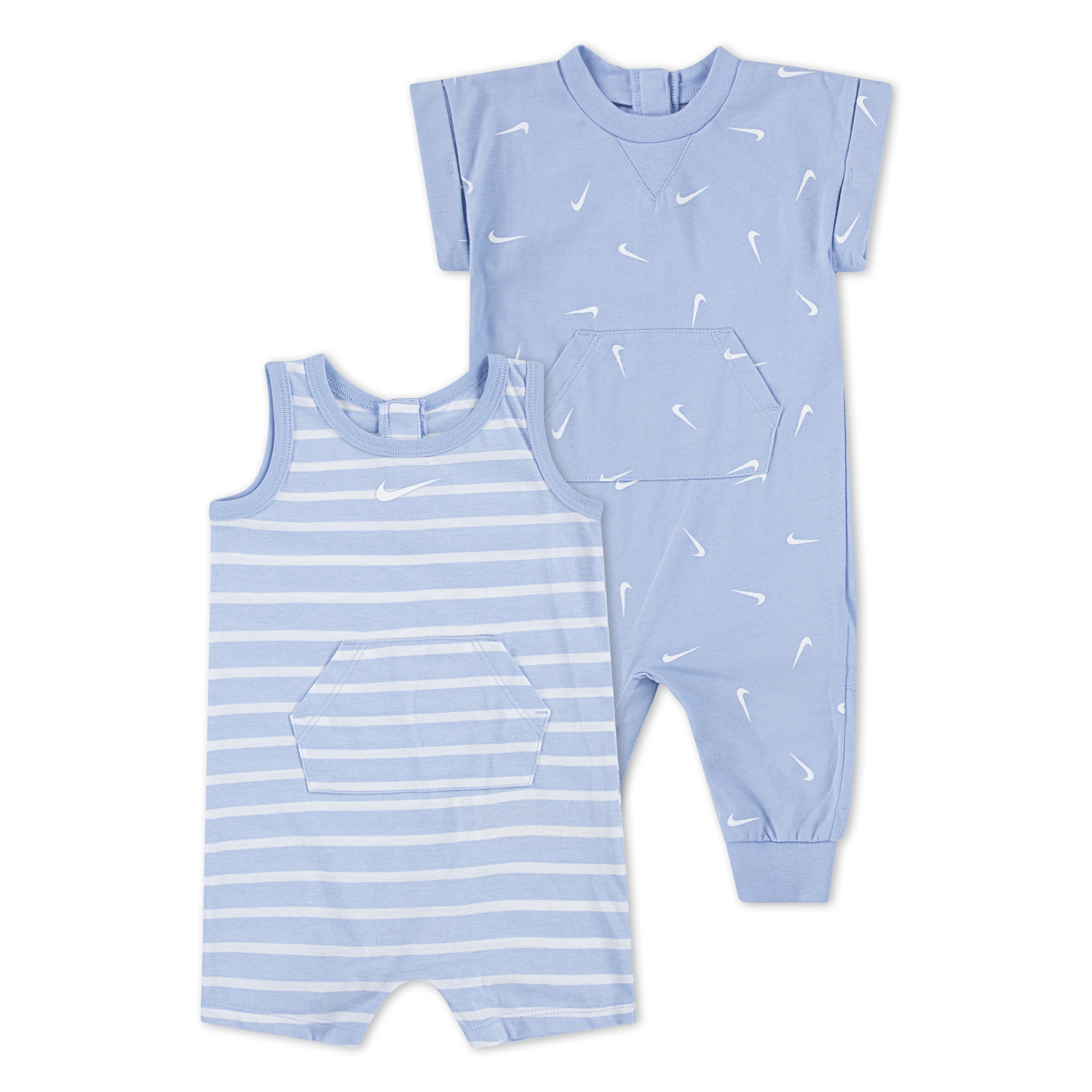 Nike Sportswear Body »NKN ESSENTIALS TANK SS 2PK ROM« 2 Stk. für Babys, zweiteiliges Set, aus Baumwolle und Polyester
