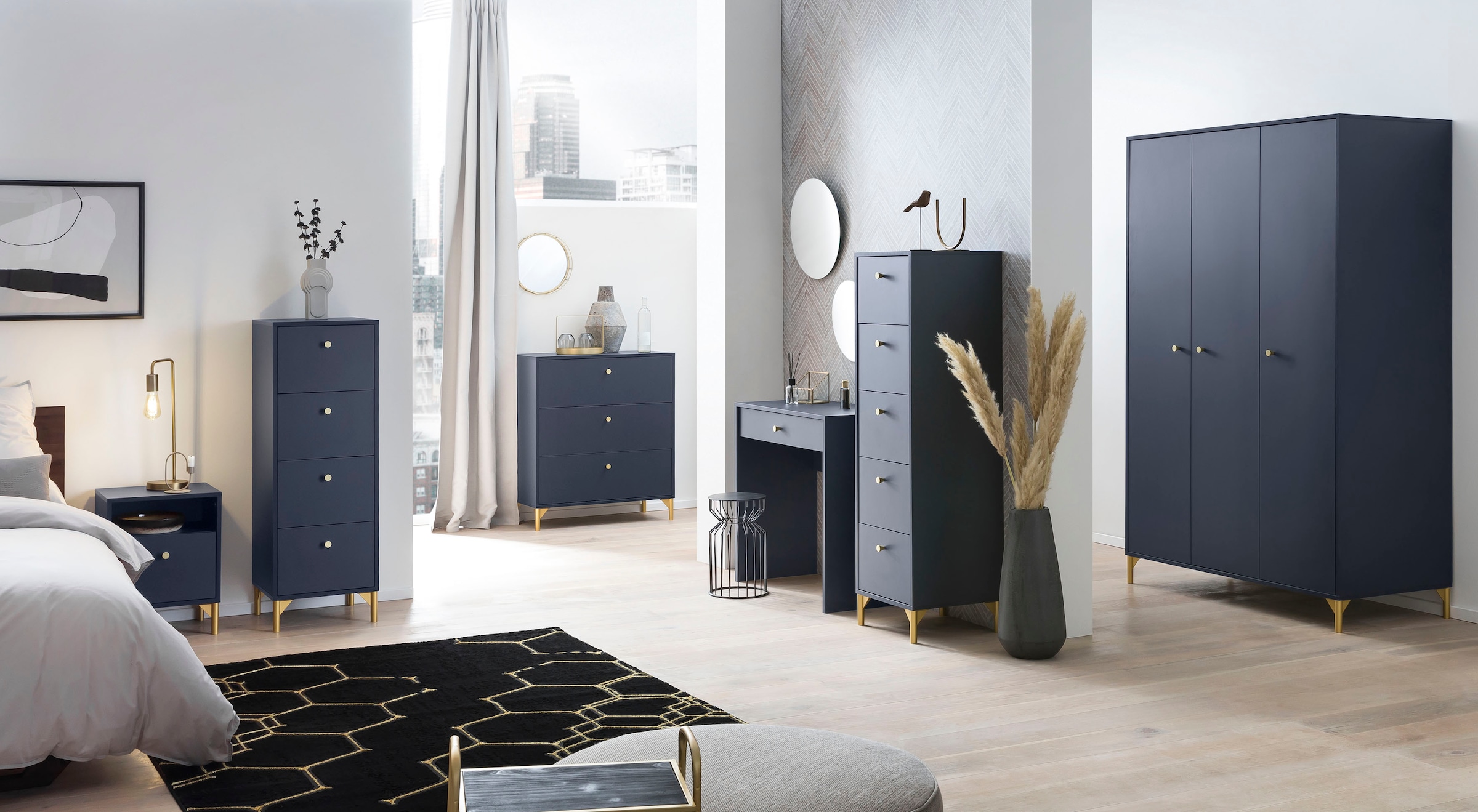 Schildmeyer Wandspiegel »Alfa« rund, Durchmesser 45 cm