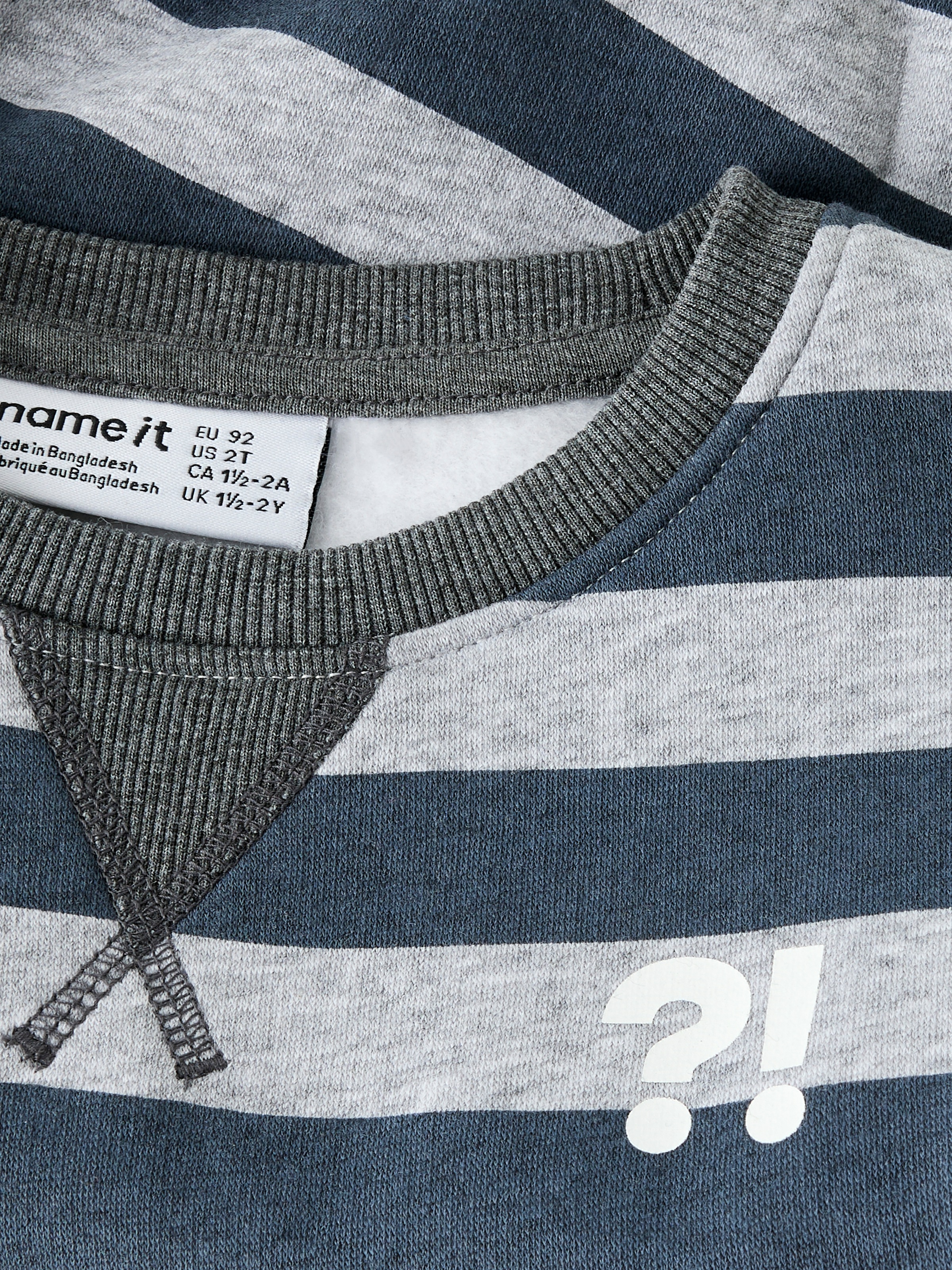 Thumbnail - Name It Sweatshirt "NMMOVILLO LS NREG SWE BRU BF"