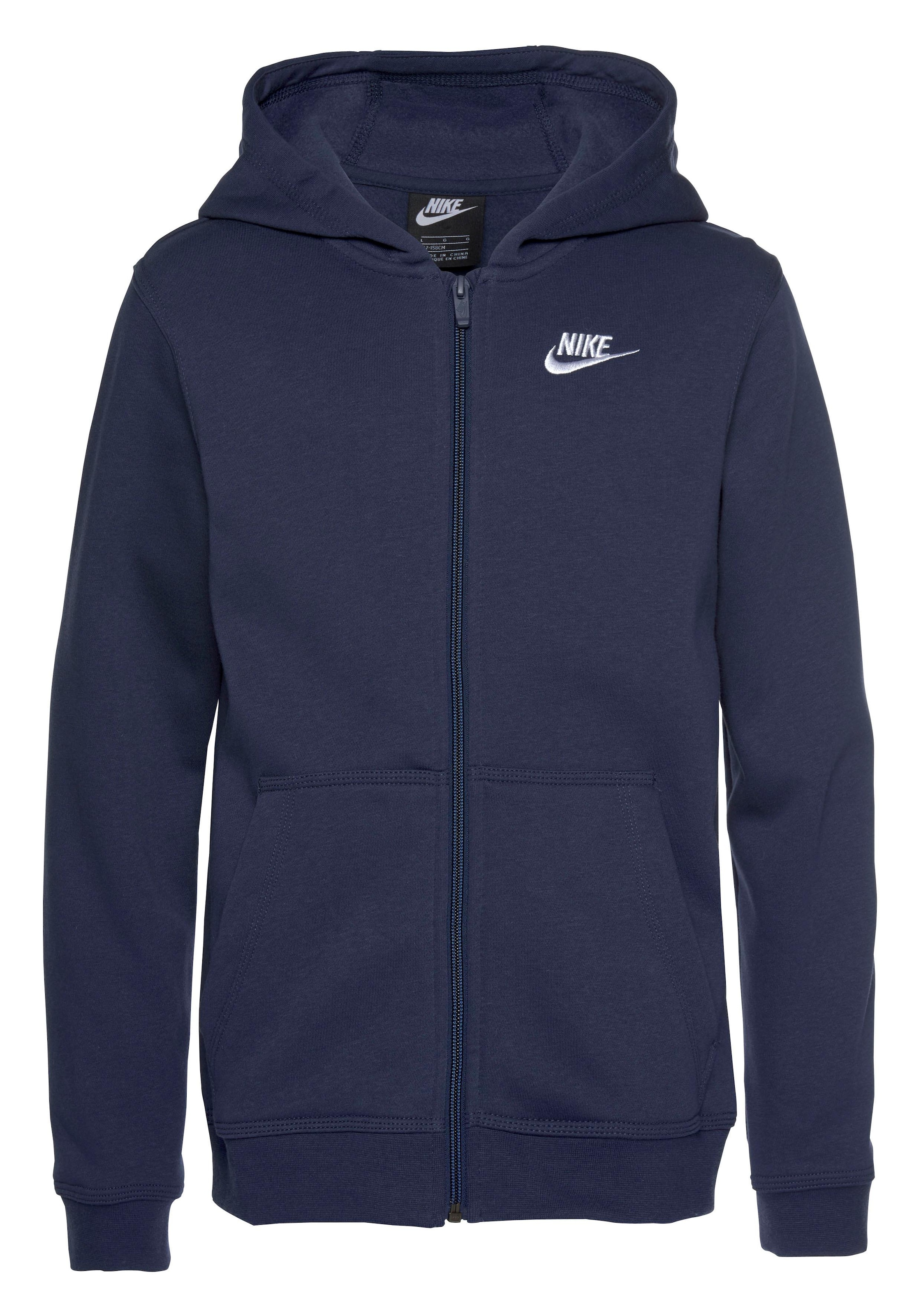 Nike Sportswear Kapuzensweatjacke »NSW HOODIE FZ CLUB - für Kinder« auf  Rechnung | BAUR