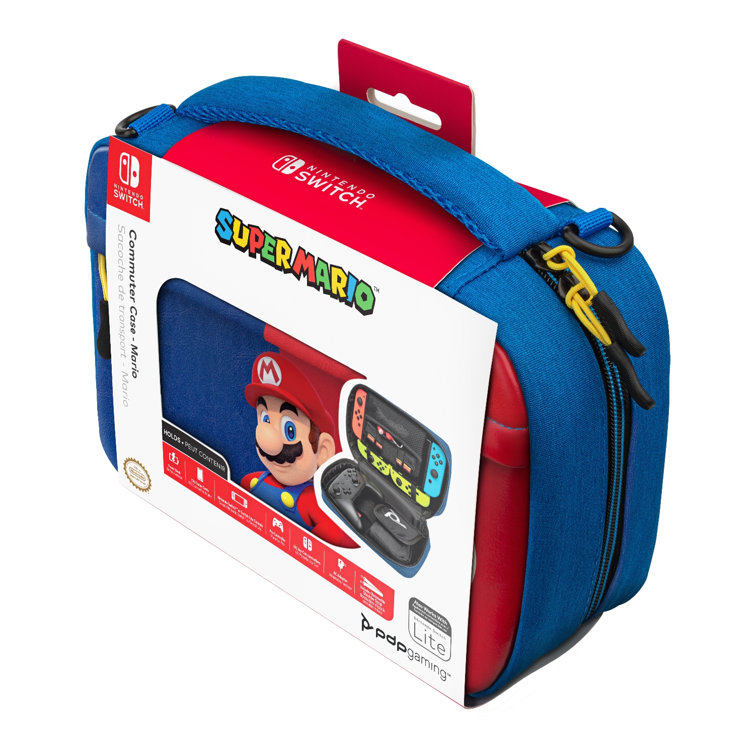 PDP - Performance Designed Products Spielekonsolen-Tasche »PDP Tasche Elite Commuter  Mario Edition Switch«