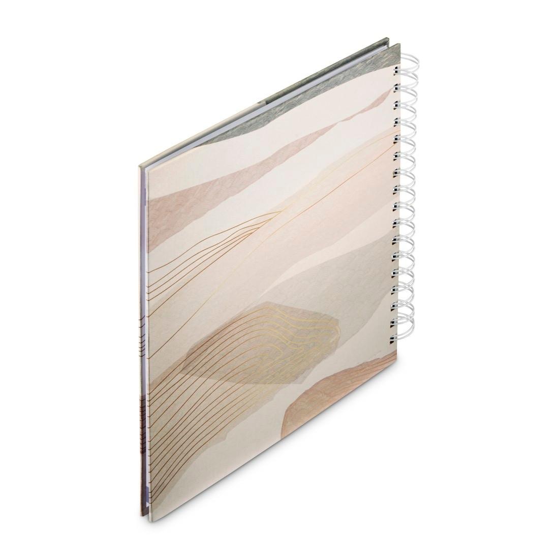 Hama Fotoalbum »Spiralalbum für 100 Fotos im Format 10x15 cm, Fotoalbum, Bilderbuch« Zum Selber Einkleben, mit weißen Seiten, Selbstgestalten