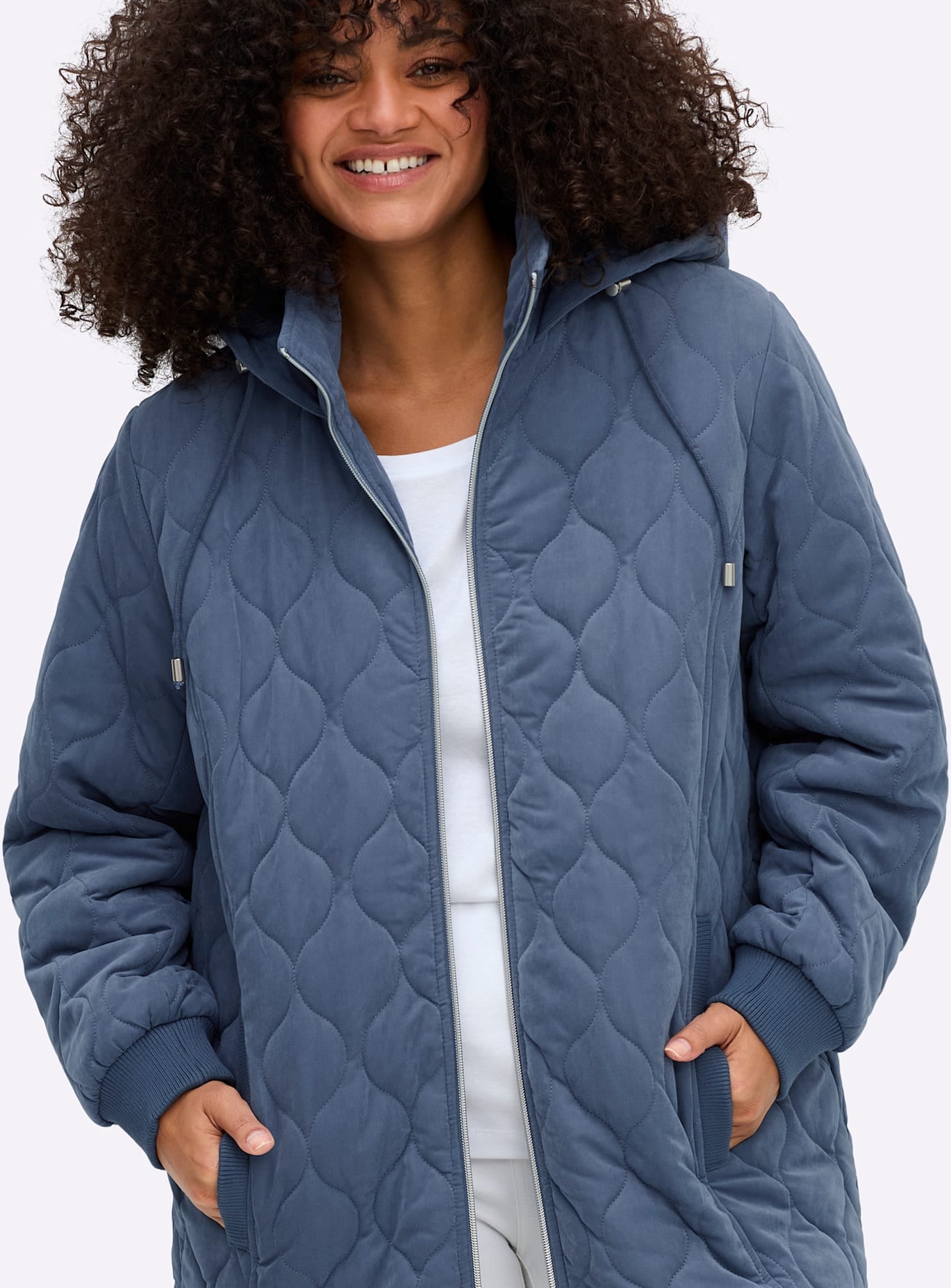 Sheego Blouson, mit Kapuze
