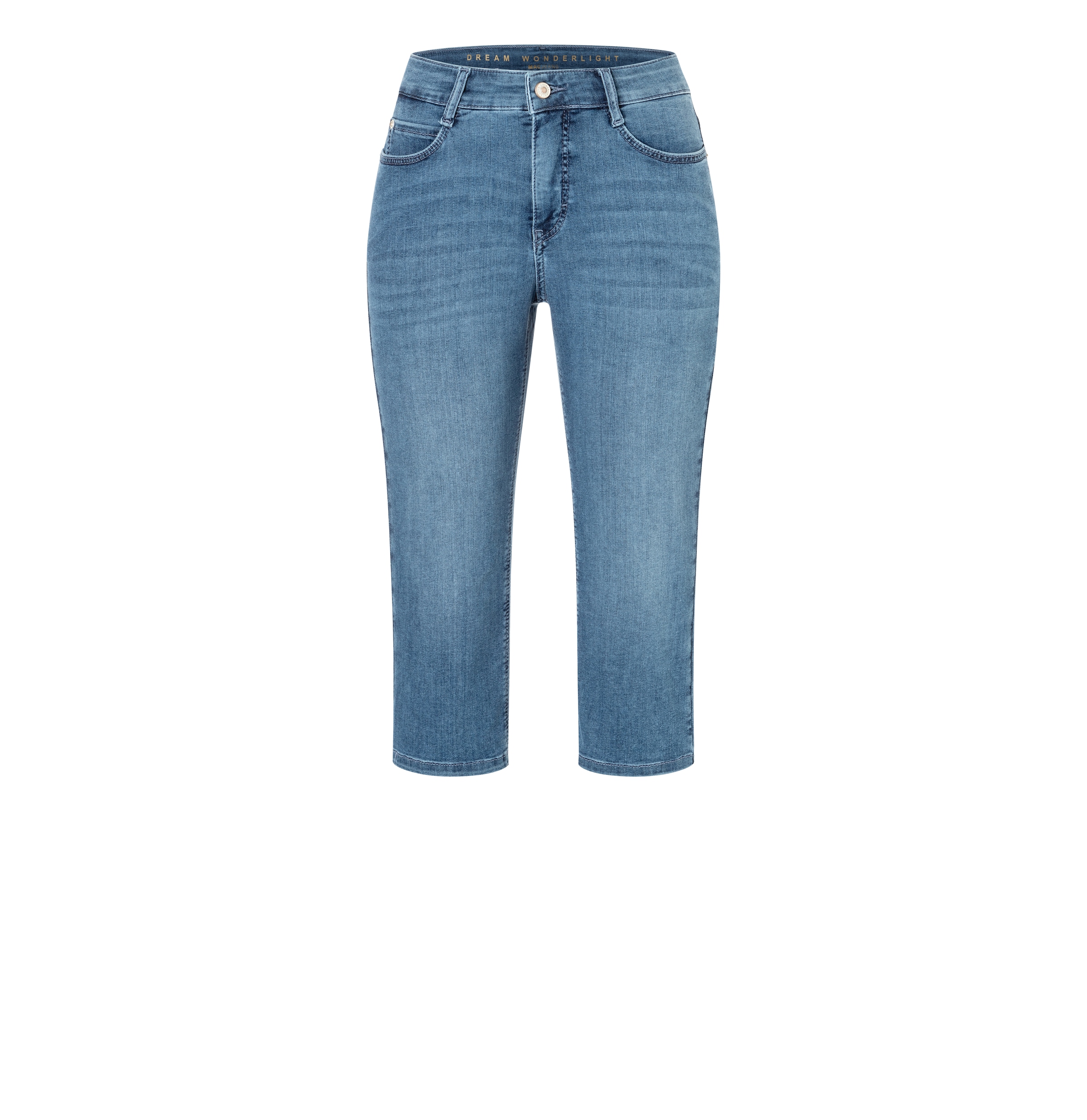 MAC Caprijeans »Dream-Sum« Bequemer Sitz mit krempelbarem Saum