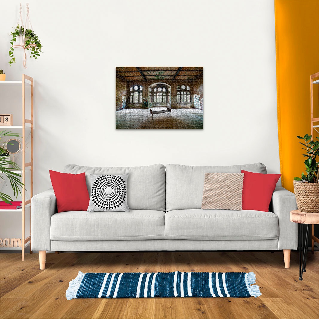 Ravensburger Puzzle »Lost Places, Frauenpavillion Beelitzer Heilstätten«, Made in Germany