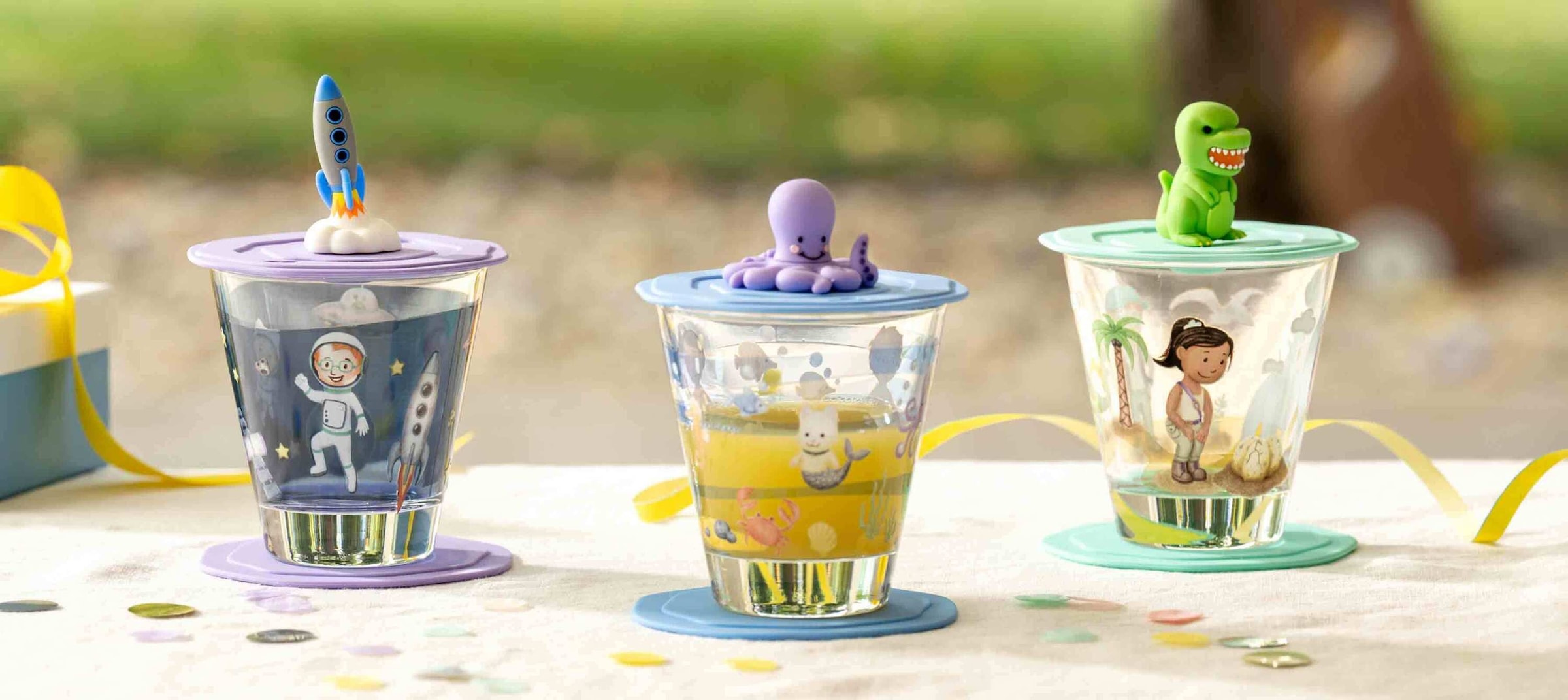 LEONARDO Kinderbecher »Kinderbecherset Bambini Avventura 215 ml«
