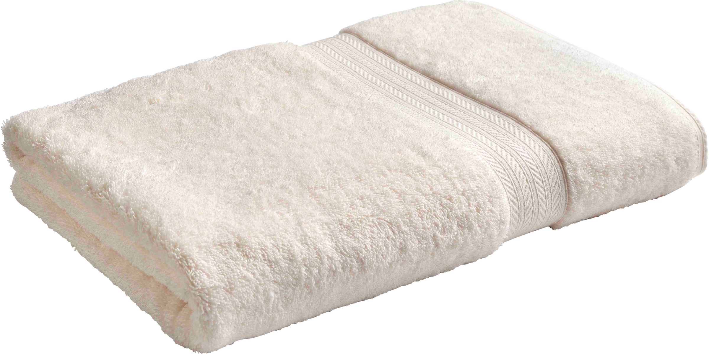 Badetücher CHRISTY, B:89cm L:173cm, beige, Walkfrottier, Obermaterial: 100% Baumwolle, Handtücher, "RENAISSANCE", Premium-Badetücher in