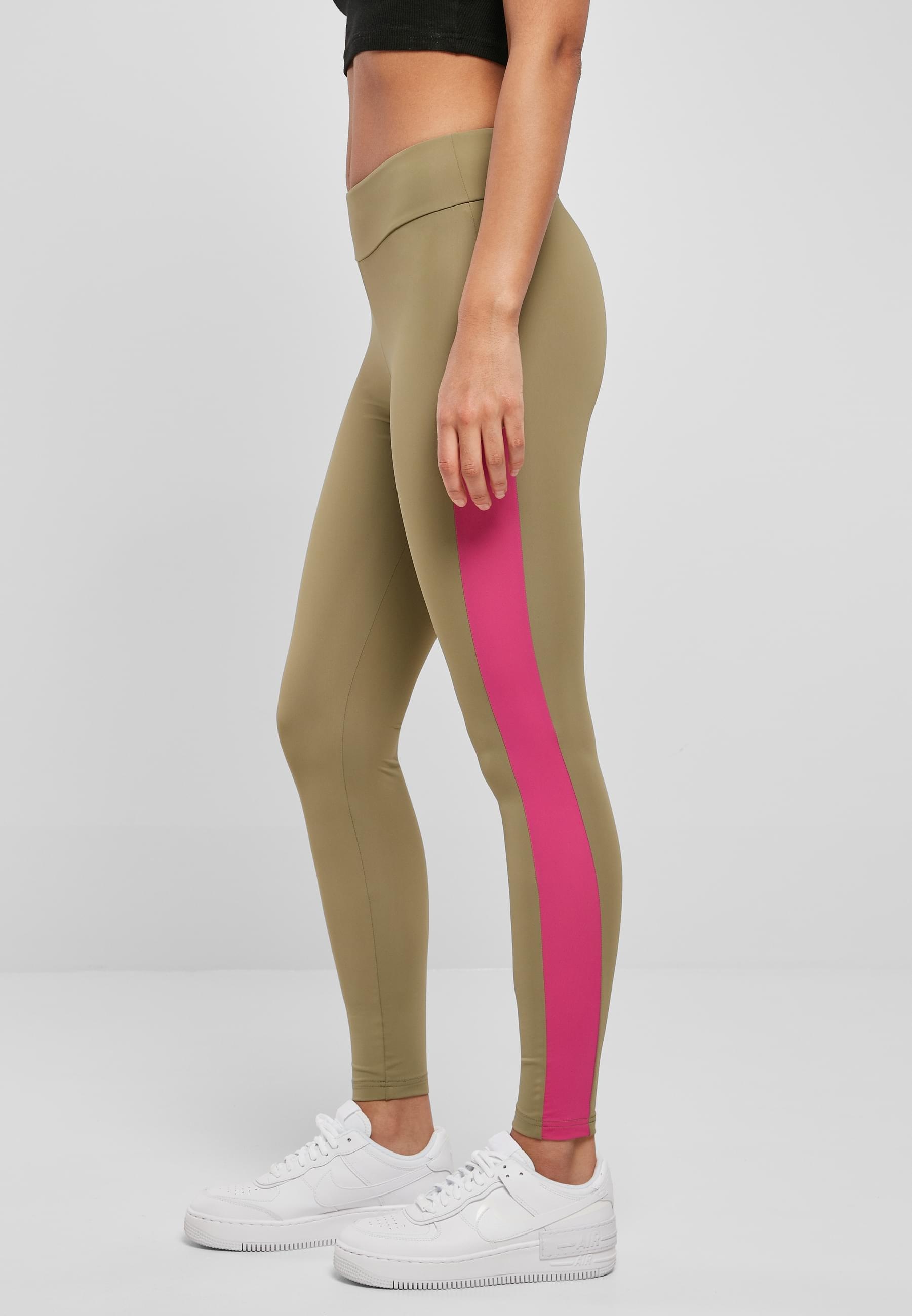 URBAN CLASSICS Leggings »Urban Classics Damen Ladies Color Block Leggings«, (1 tlg.)