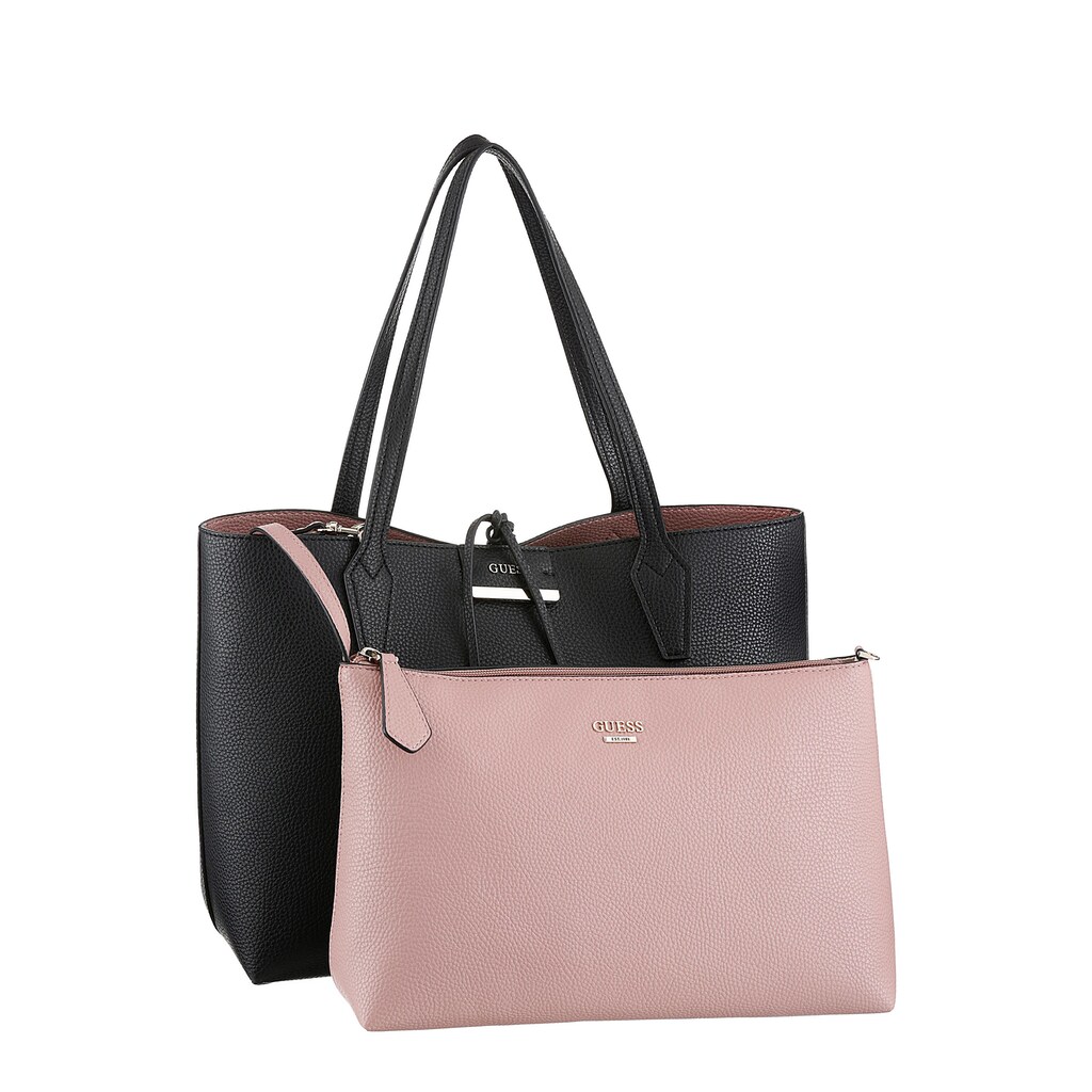 Guess Shopper »Bobbi Inside out Tote«, mit herausnehmbarer Reißverschluss-Innentasche