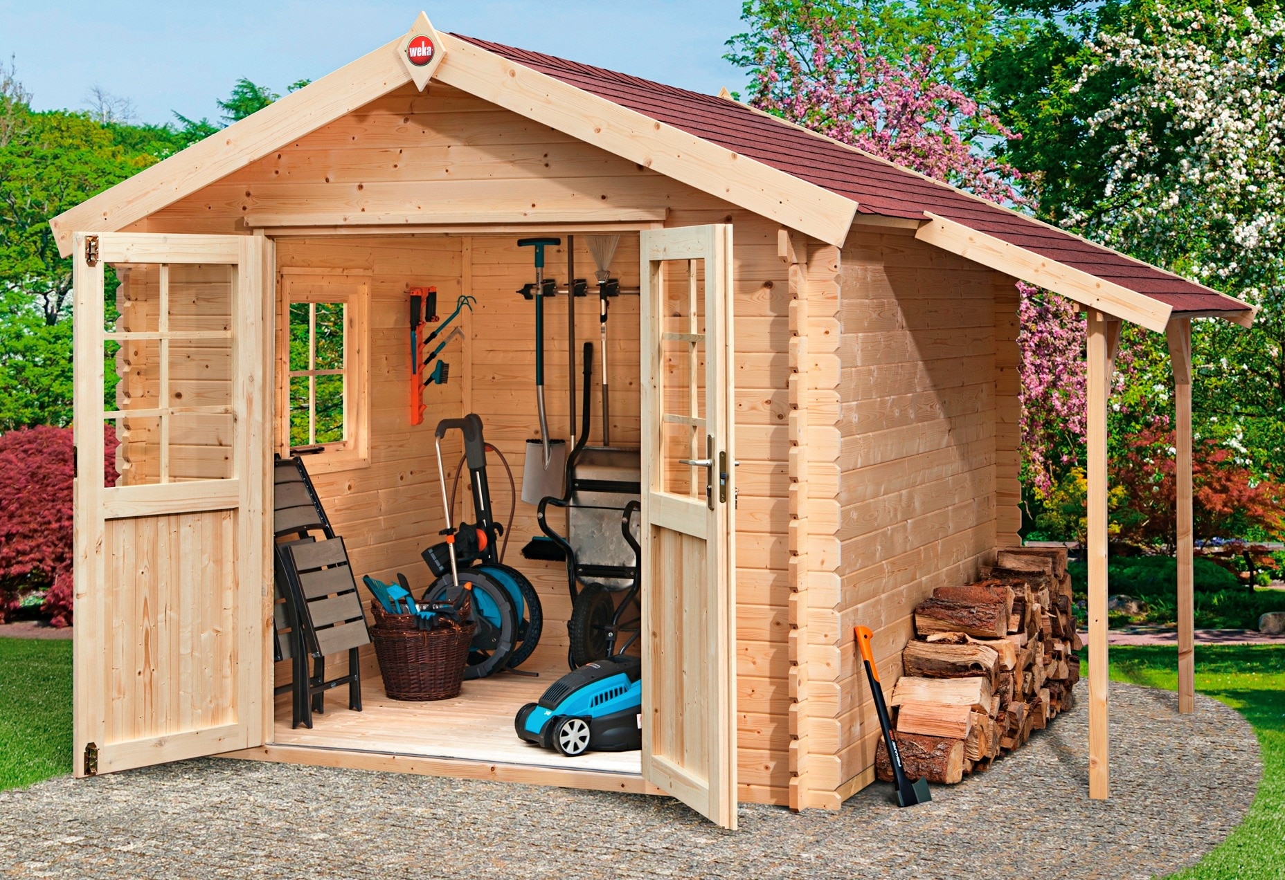 weka Gartenhaus "Jens Gr.1" günstig online kaufen