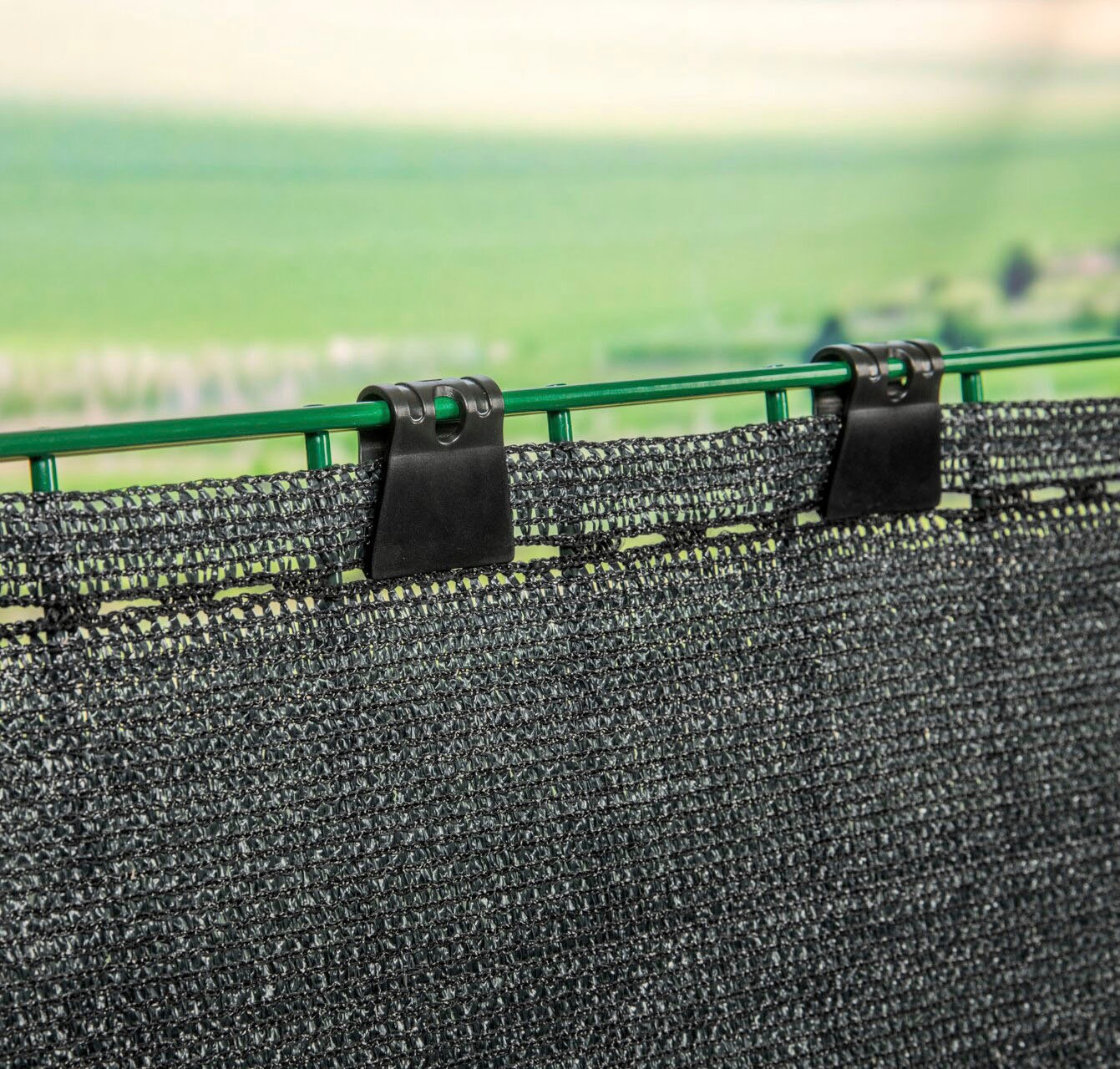 Thumbnail - Windhager Sichtschutzzaunmatten winddurchlässiges, pflegeleichtes Kunststoffgewebe, L: 10 m