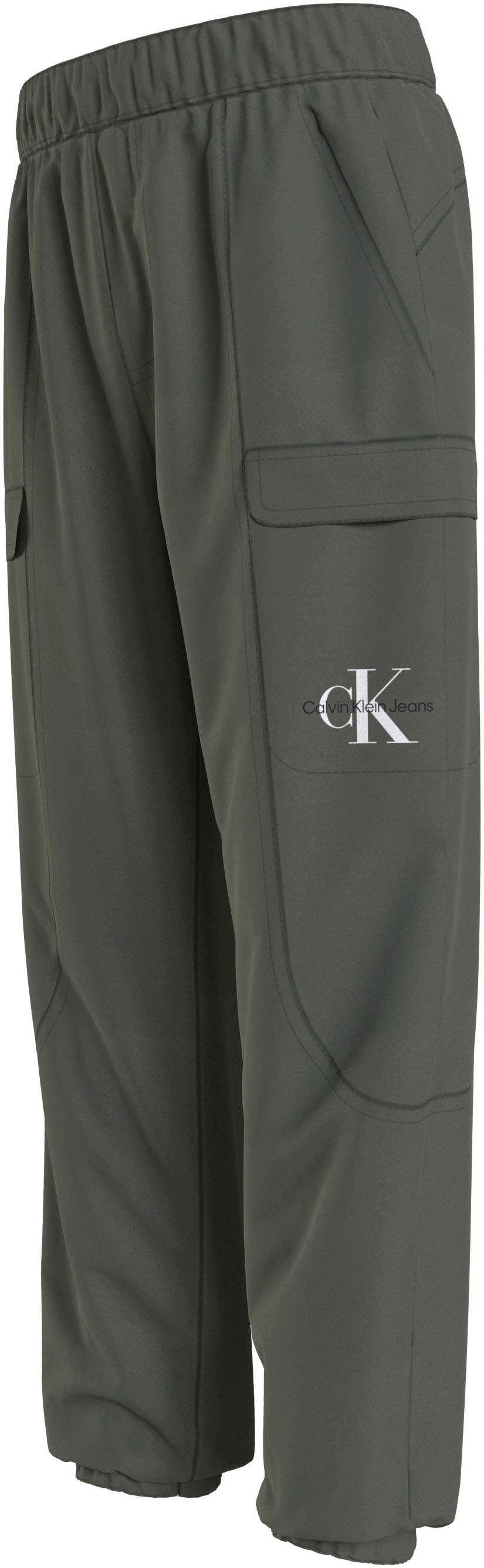 bestellen Jeans »SATEEN Cargohose BAUR CARGO mit online Klein | Calvin Logoprägung PANTS«,