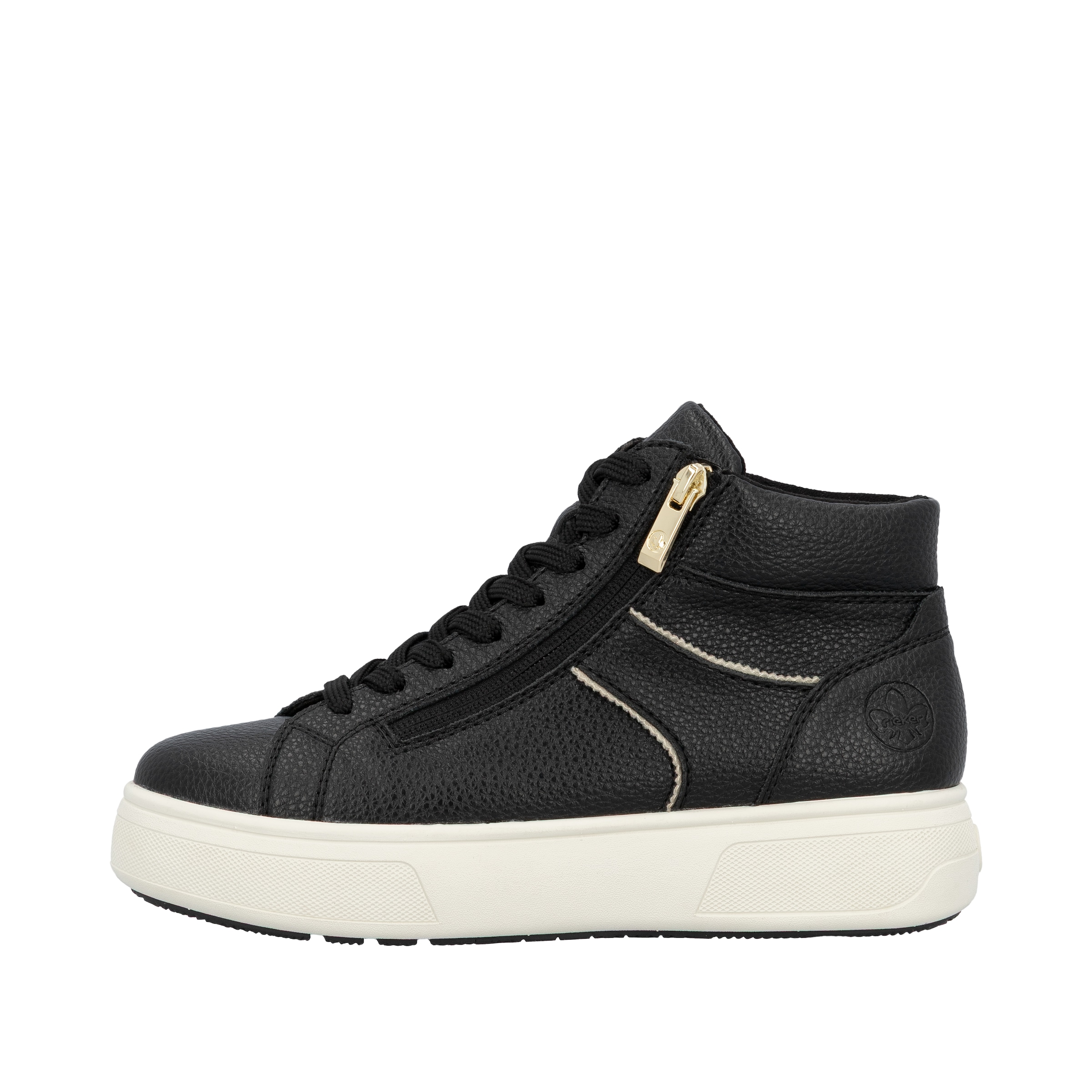 Rieker Plateausneaker, Stiefelette, Boots, High Top Sneaker mit seitlichem Reißverschluss