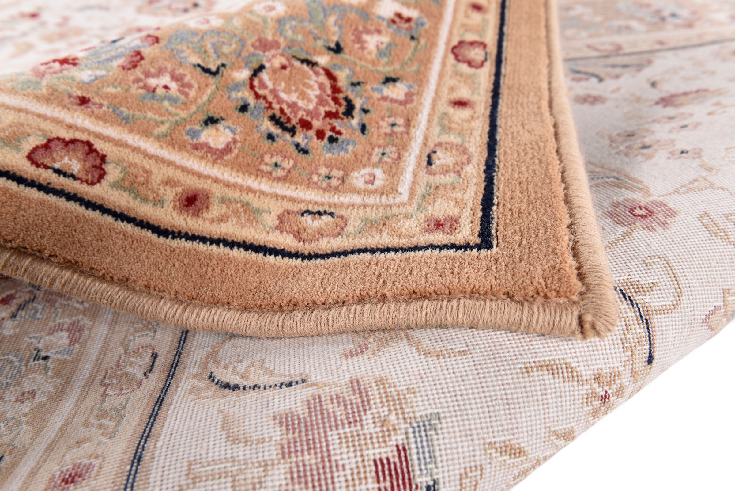 THEKO Wollteppich »Dolna - 808«, rechteckig, 10 mm Höhe, Kurzflor, reine Wolle, Orient-Optik