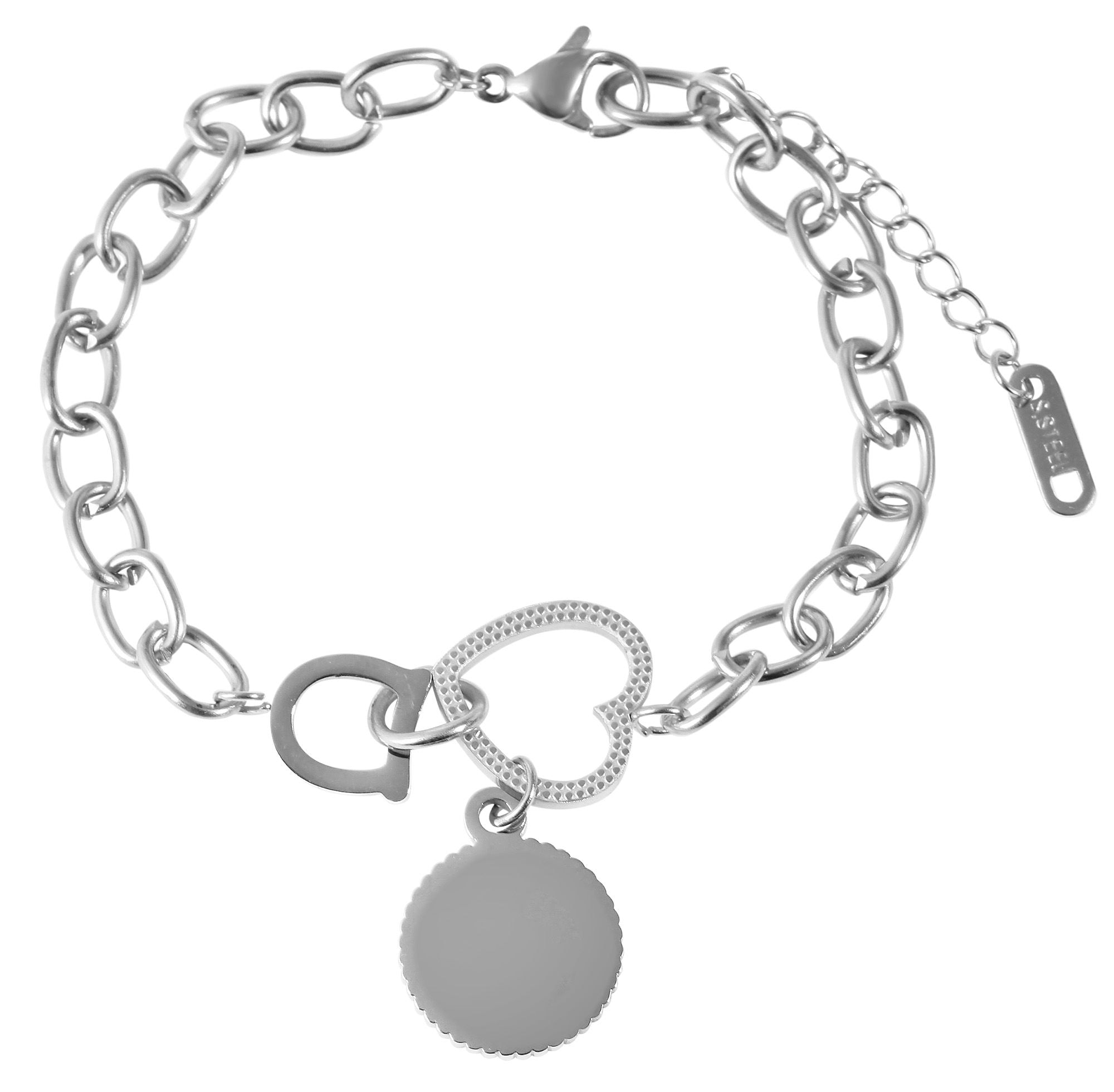 Adelia´s Armband »Armband aus Edelstahl 17+3 cm« Ein stilvolles Geschenk für besondere Momente