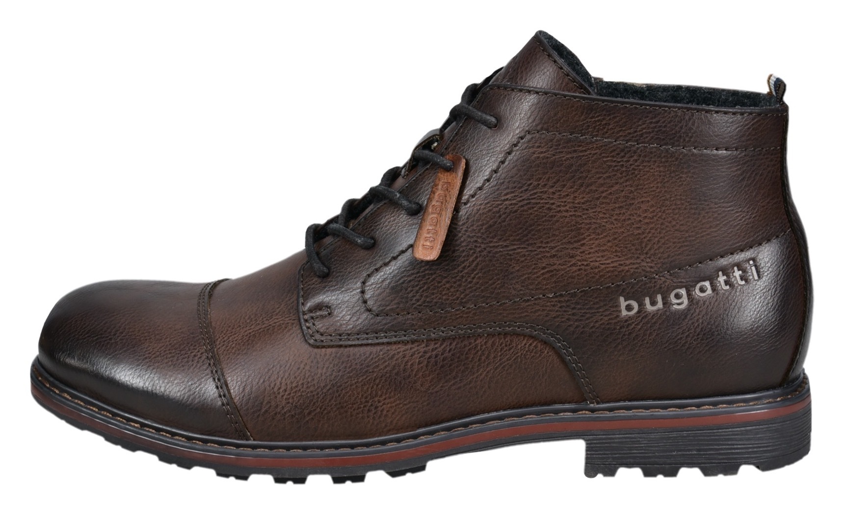 bugatti Schnürboots, Stiefelette, Winterboots, Desertboots mit kerniger Laufsohle
