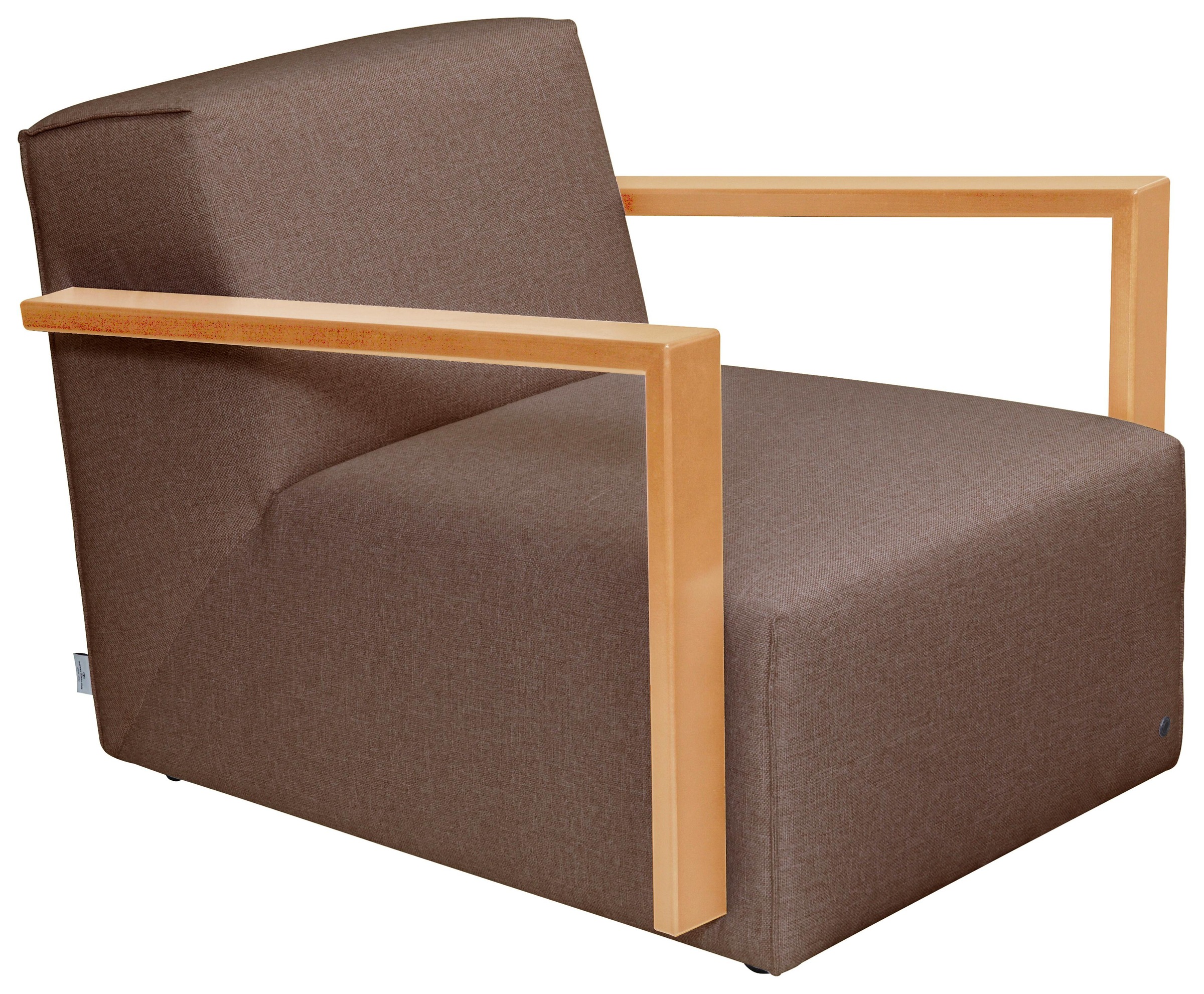 TOM TAILOR Loungesessel LAZY, Armlehne Buche natur