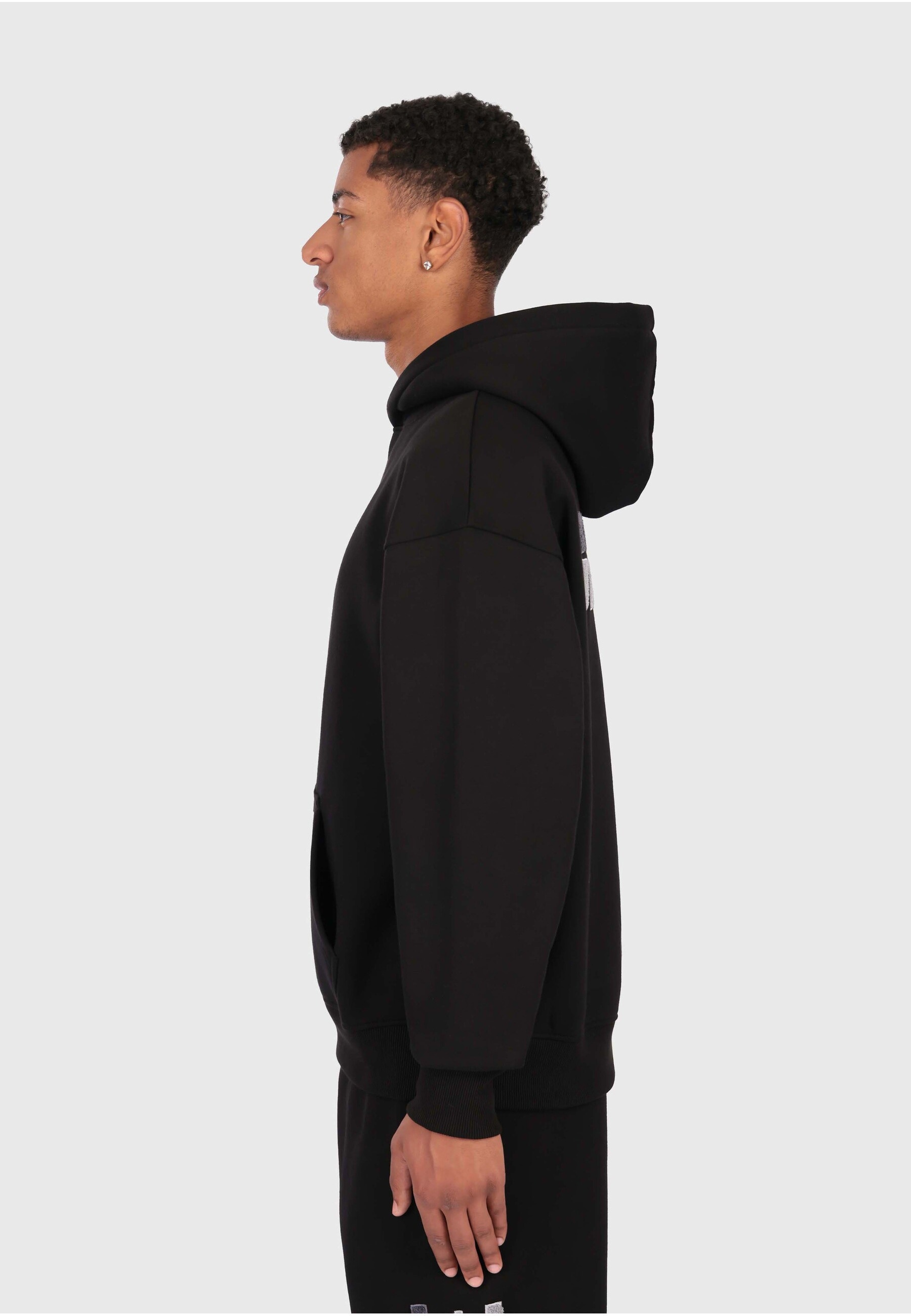 Dropsize Kapuzensweatshirt »Dropsize SPLIT FROTTEE EMBO HOODIE«, 1 Stk.
