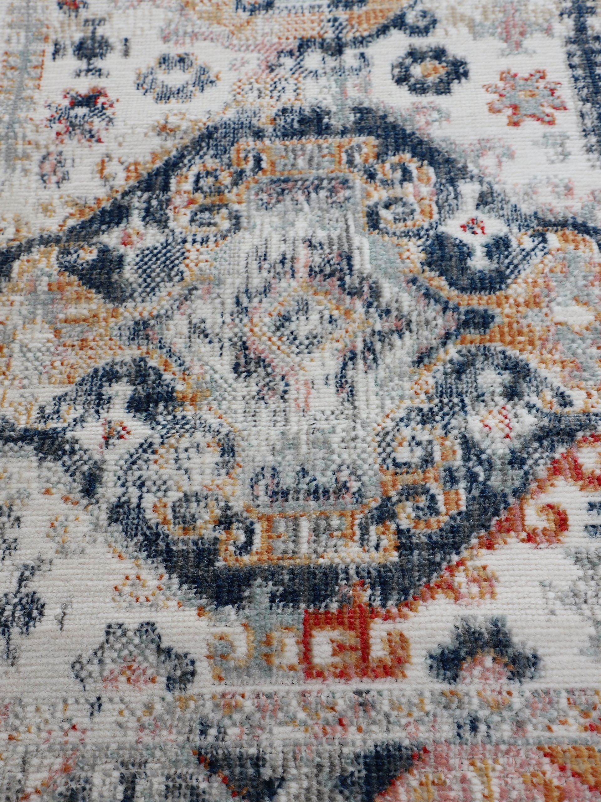 carpetfine Teppich »Omen_2«, rechteckig, 3 mm Höhe, Orient Vintage Look