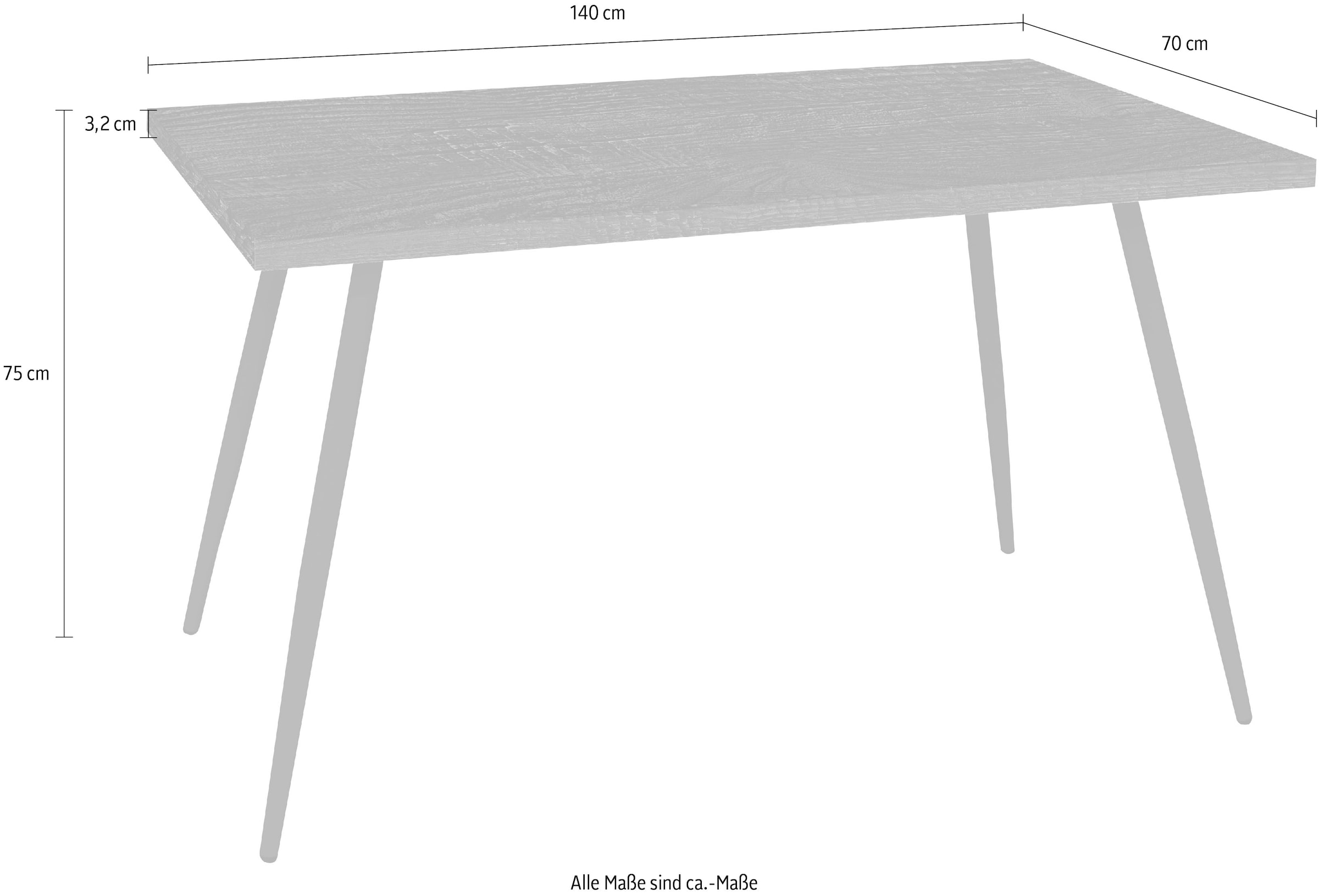 Mäusbacher Schreibtisch »Big System Office«, Breite 140 cm