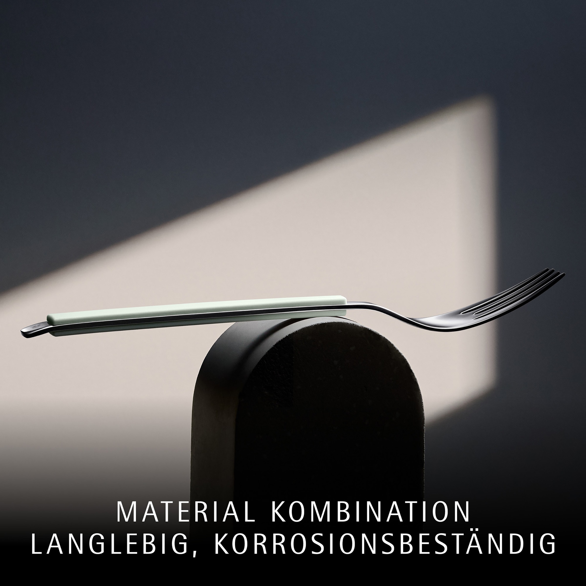 WMF Besteck-Set »Emotion« hochwertiger Cromargan Edelstahl, 6 Personen, robuste Kunststoffgriffe