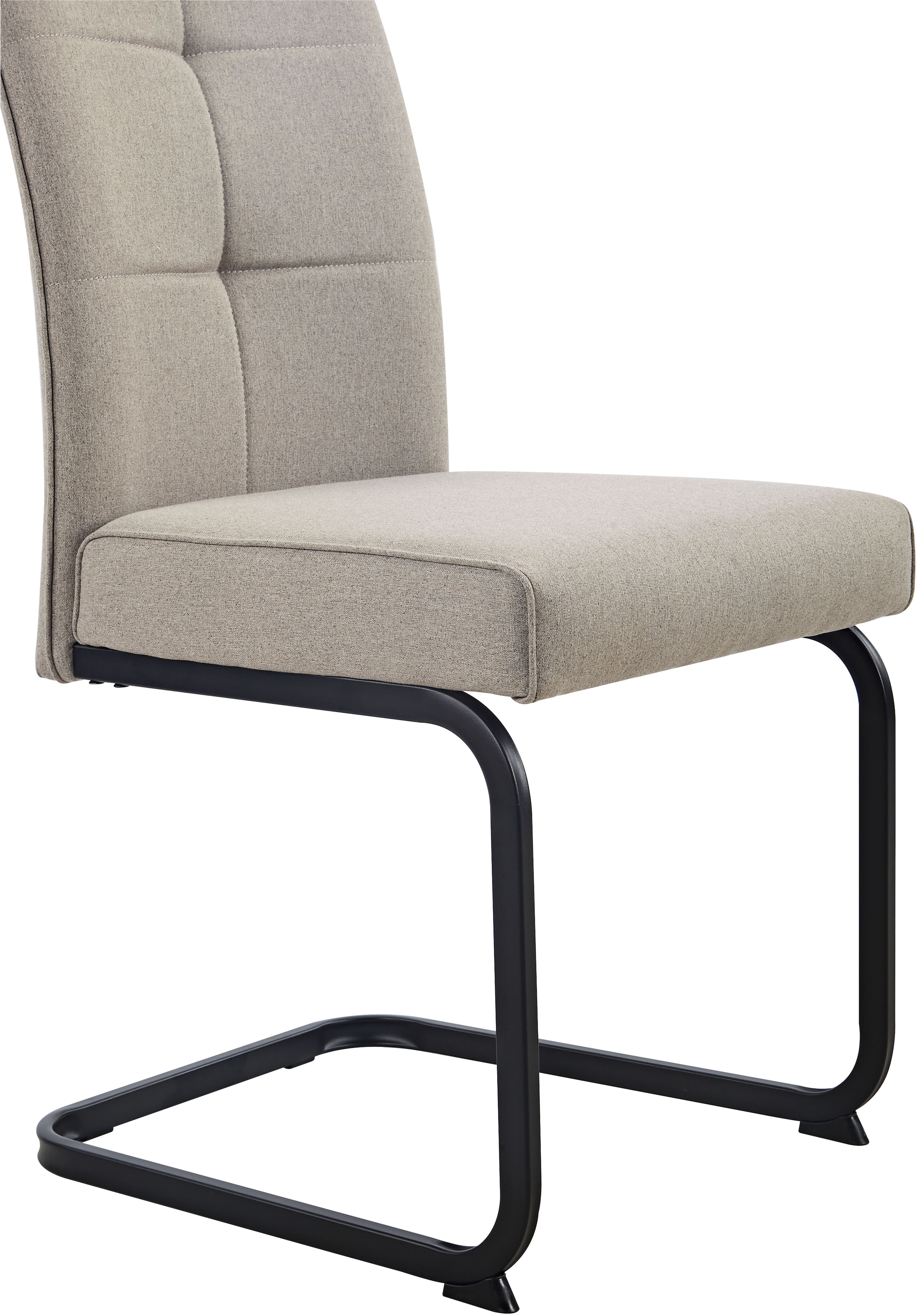 HELA Freischwinger »MALTA« (Set) 4 Stk.verschiedene Bezüge, Gestell Hochkant, Steppnähte