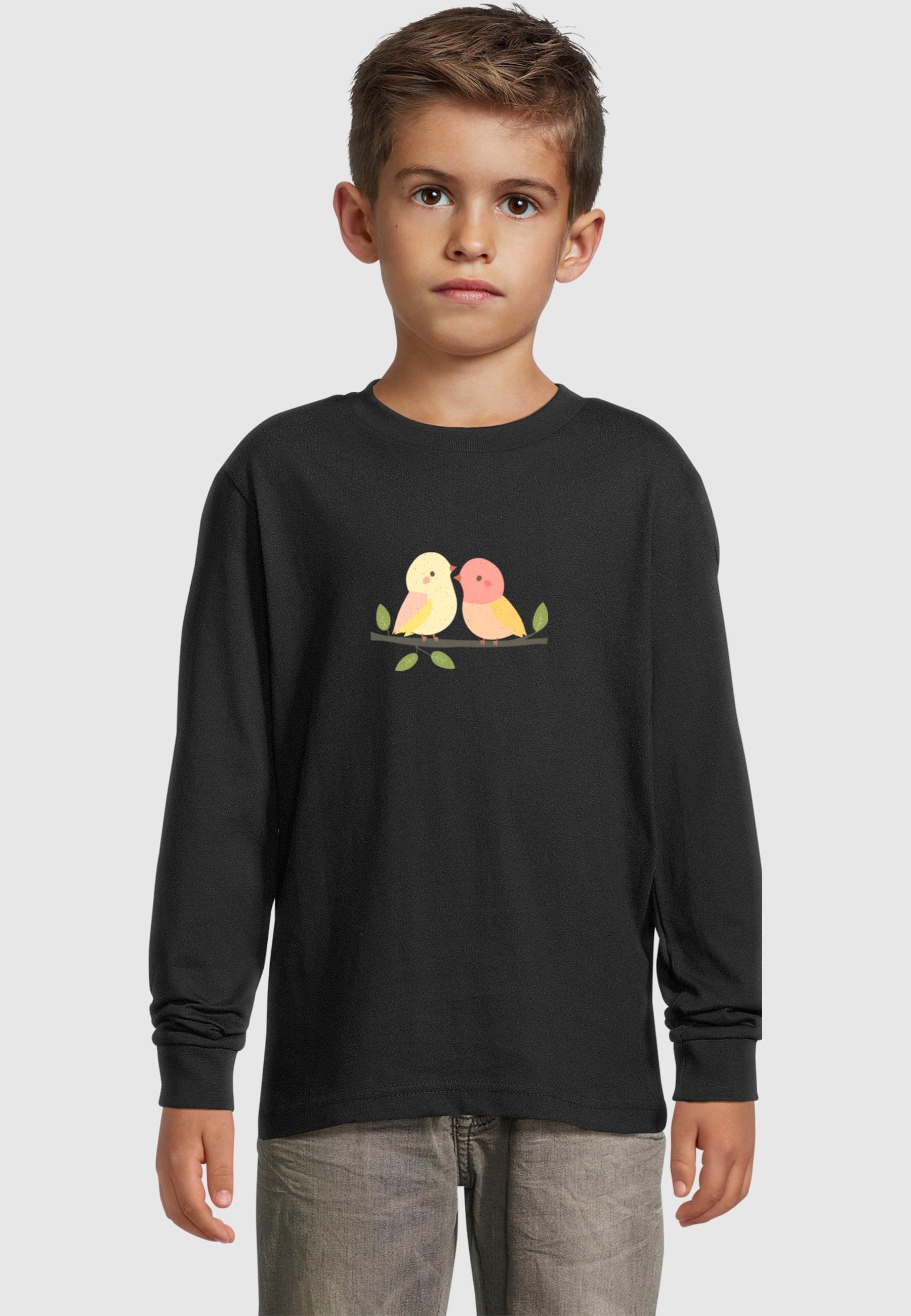 Merchcode Longsleeve »Merchcode Kids Sweet Tweets - Longsleeve«, (1 tlg.)