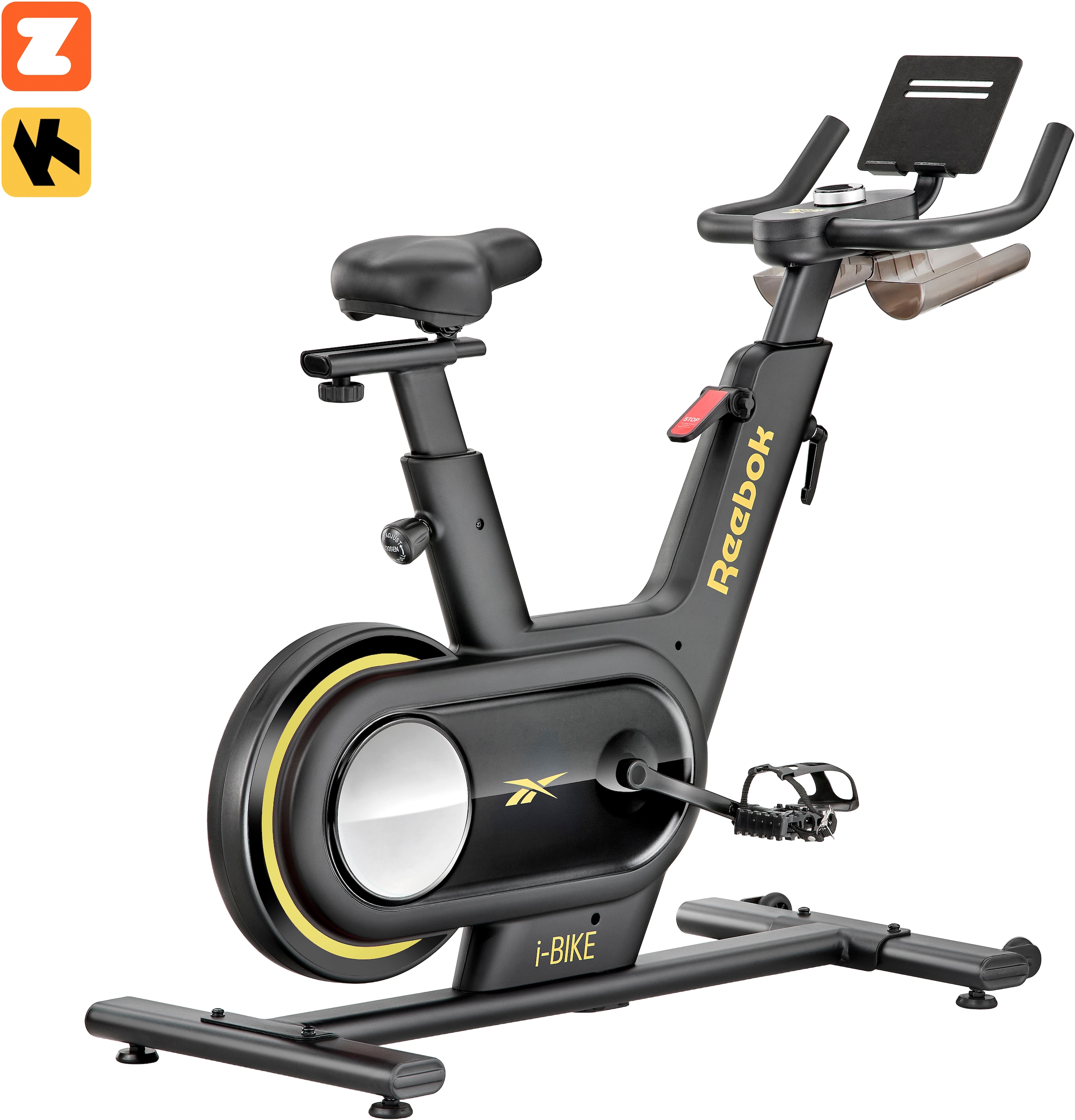 Reebok Heimtrainer »Reebok i-Bike« 110 kg max. Benutzergewicht, Fahrrad, 32 Widerstandsstufen