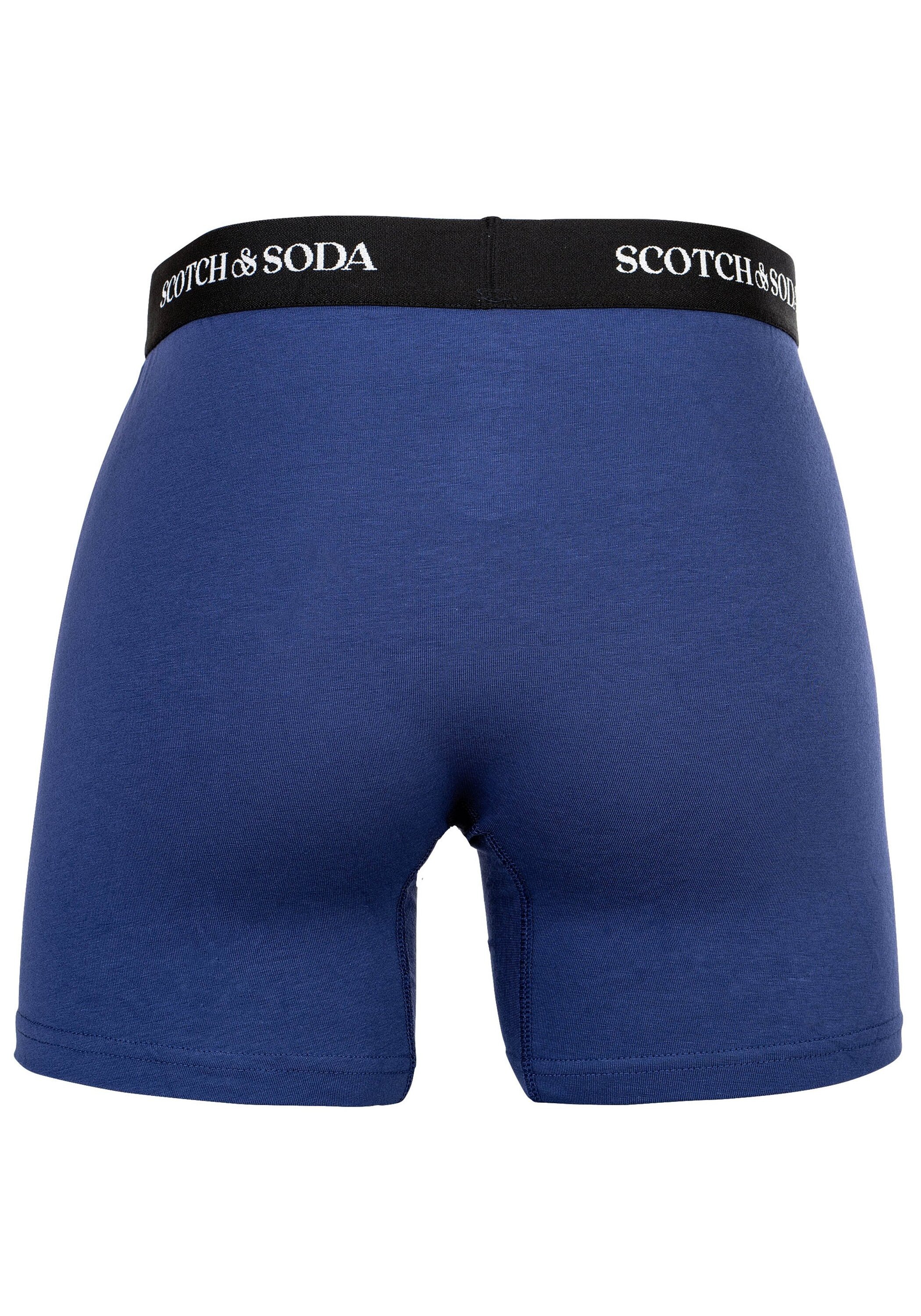 Scotch & Soda Boxershorts »Boxershort Solid Cotton Stretch 3er Pack«