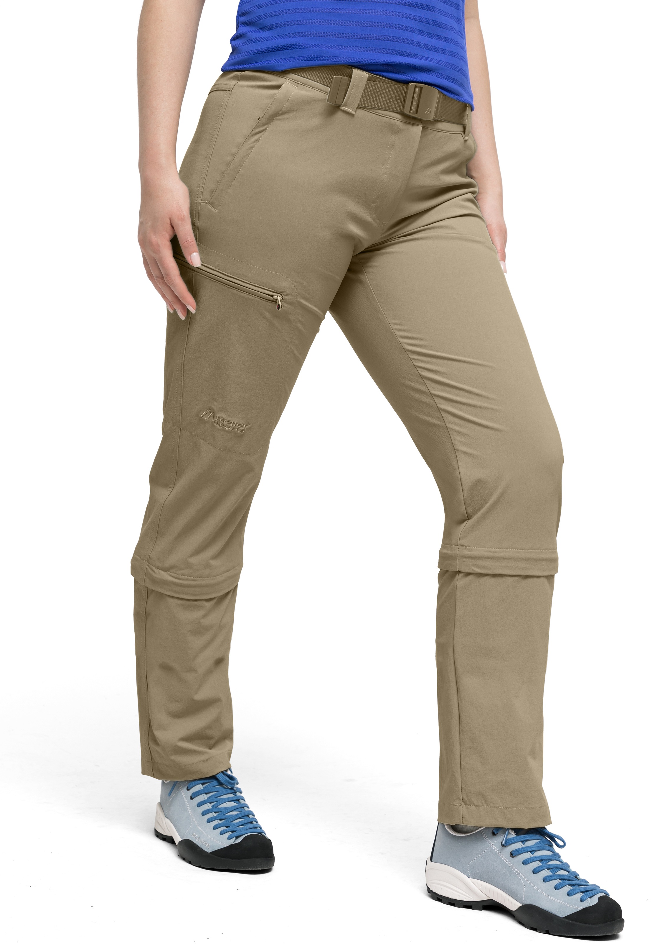 Maier Sports Funktionshose »Arolla«, Damen Wanderhose, zipp-off Outdoor-Hose, 3 Taschen, Regular Fit