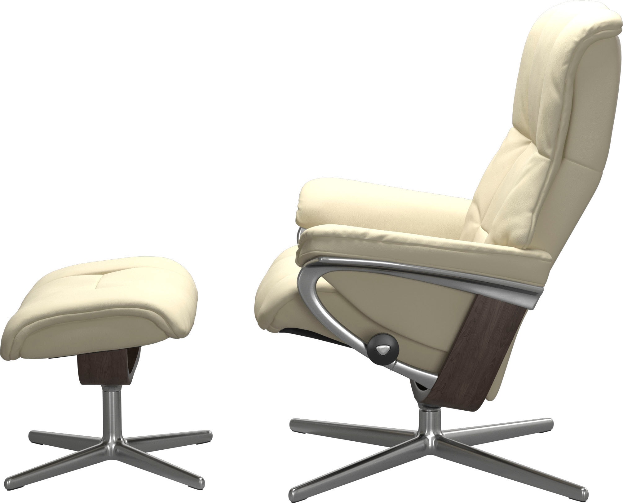 Stressless® Relaxsessel »Mayfair«, mit Cross Base, Größe S, M & L, Holzakzent Wenge
